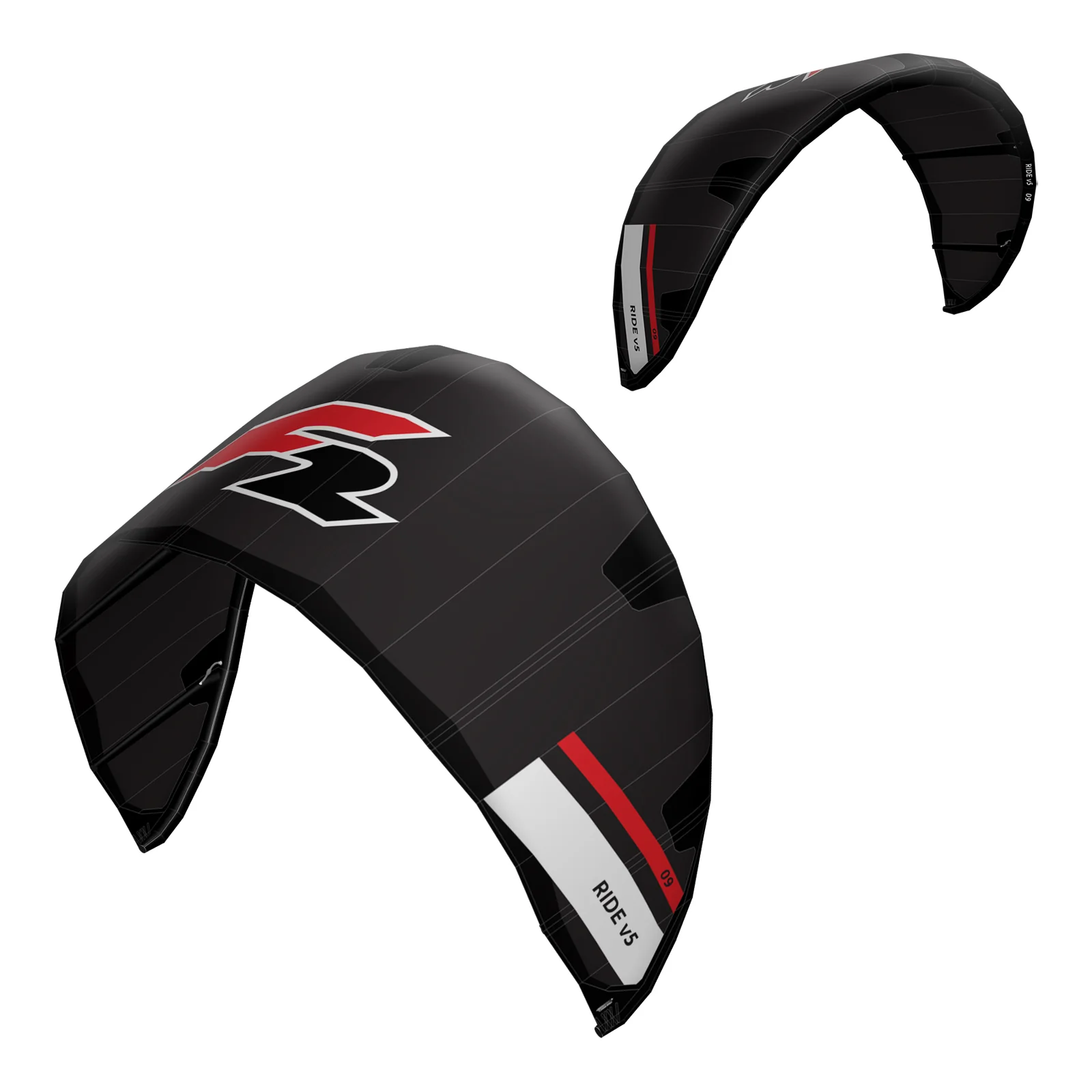 F2  Kite Ride V5 7 qm Schwarz - Image 7
