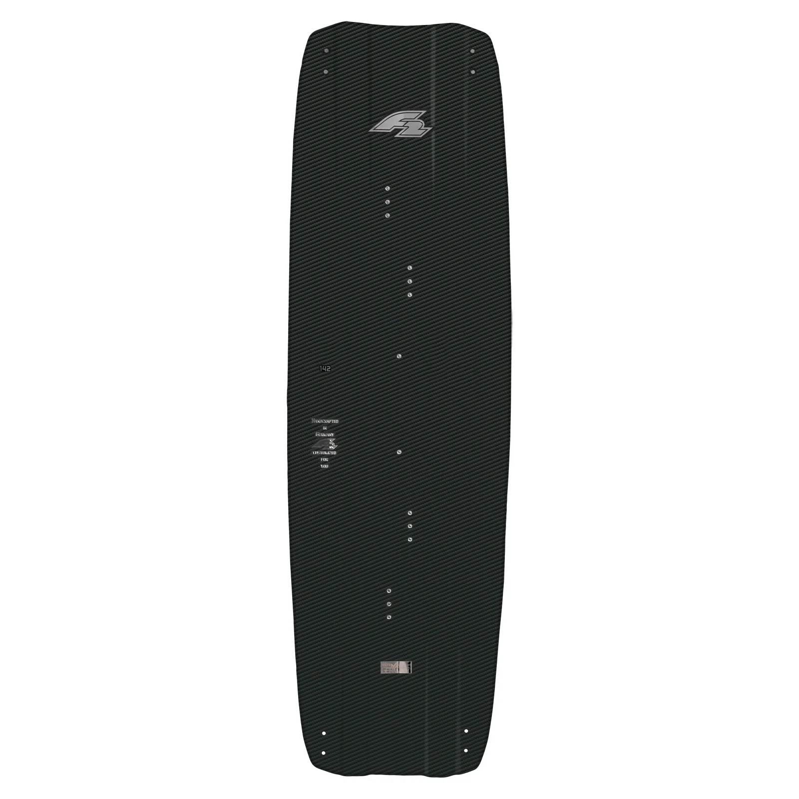 F2 Kiteboard Air Carbon Kitesurf Board 142cm Schwarz - Image 4