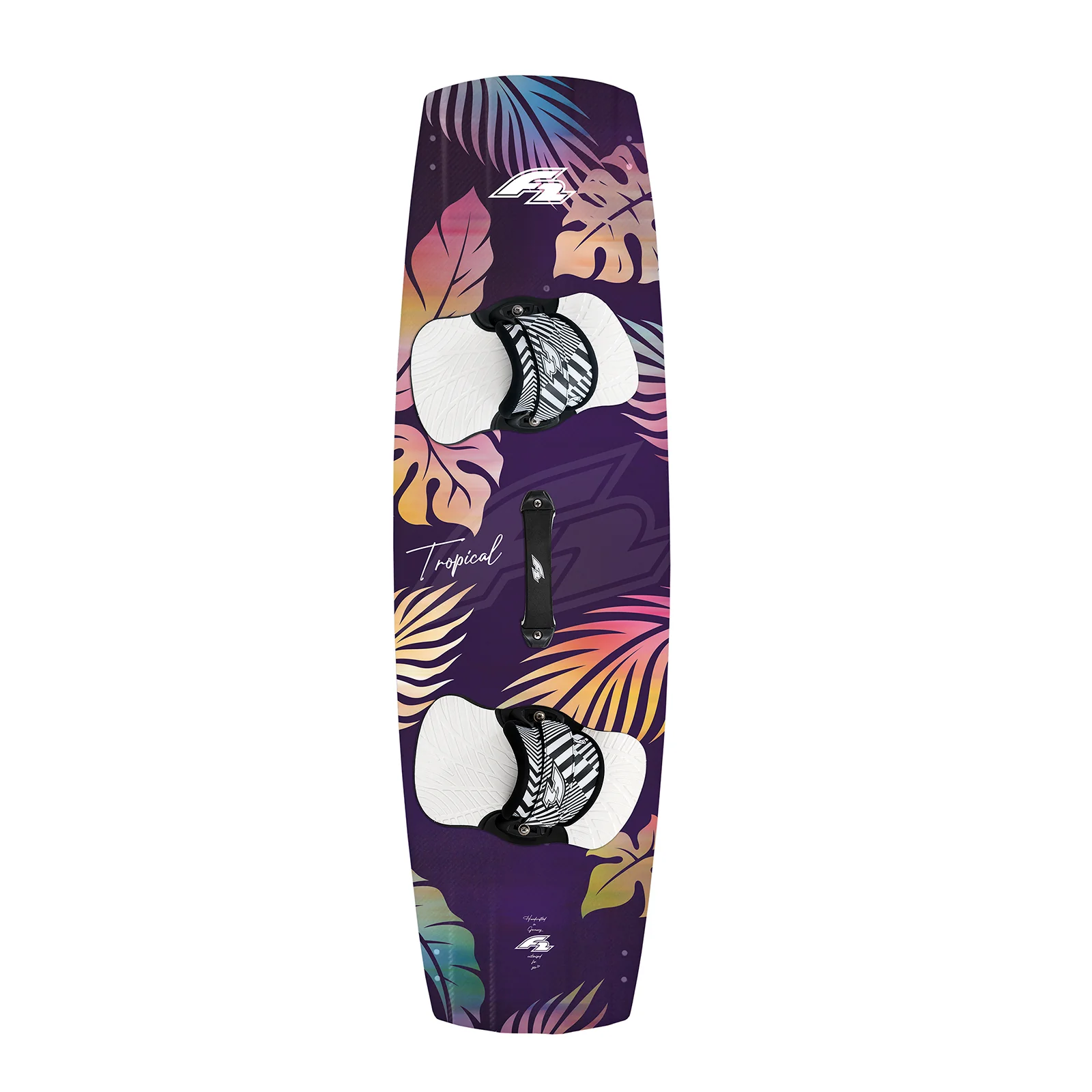 F2 Kiteboard Tropical Wood Komplett Allover Kite Board 133cm Multicolor - Image 5