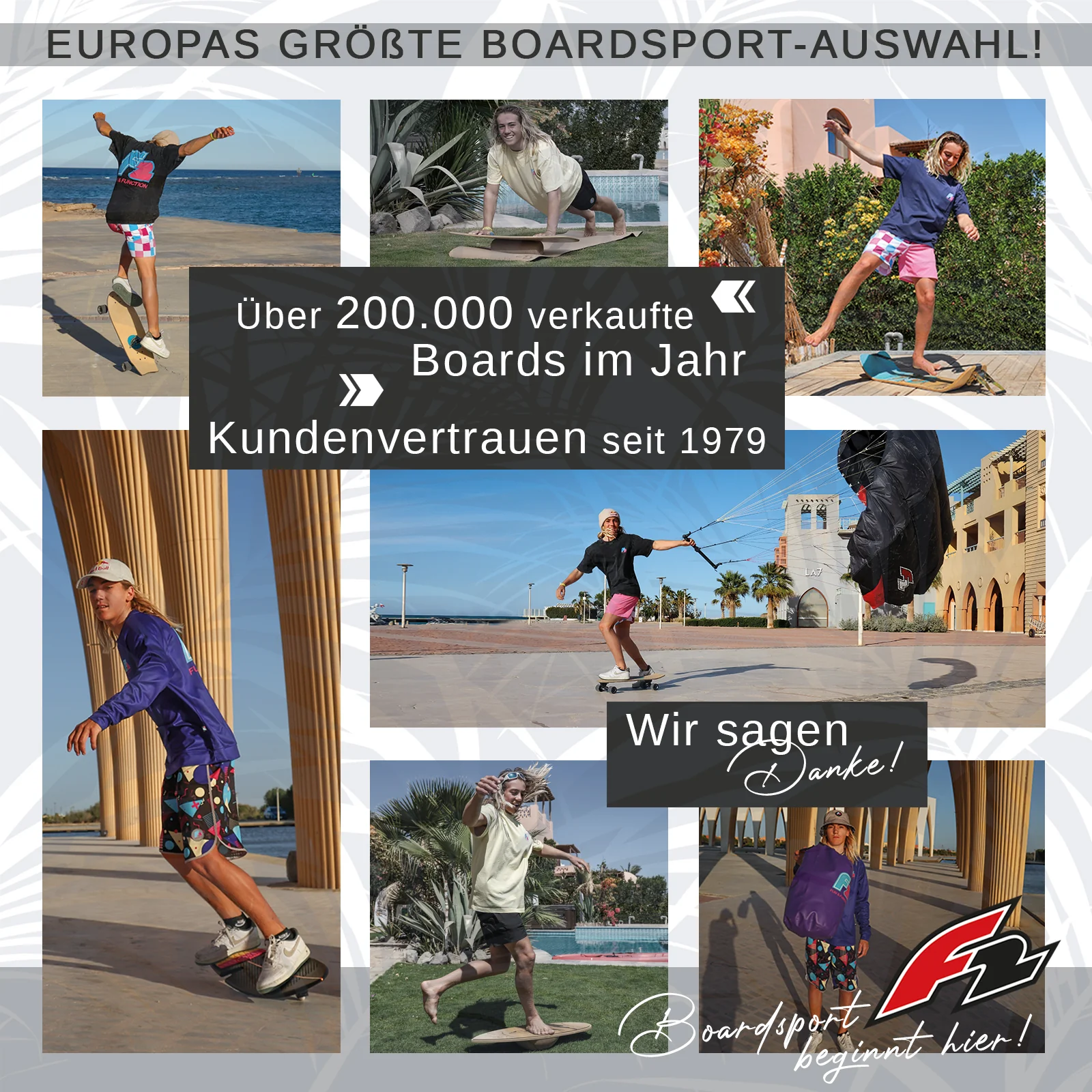 F2 Kork Balance Board Surf 84x31cm mit Korkrolle + Kork Halbkugel - Image 8