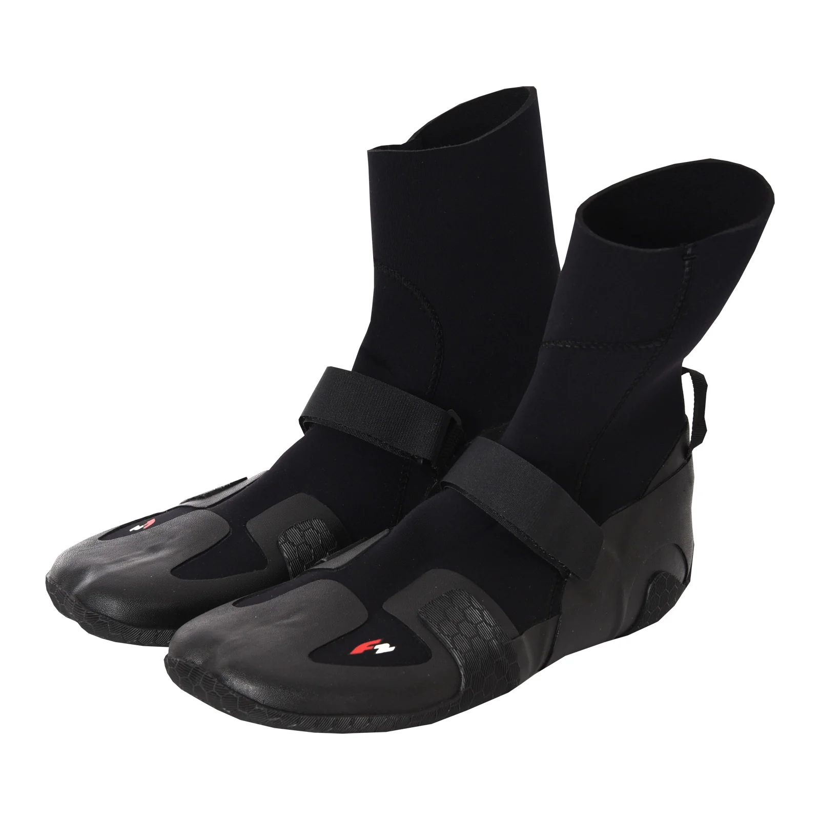 F2   Neopren Schuhe Barfuss Schuhe Hoch Surfschuhe 40-41 Schwarz - Image 19