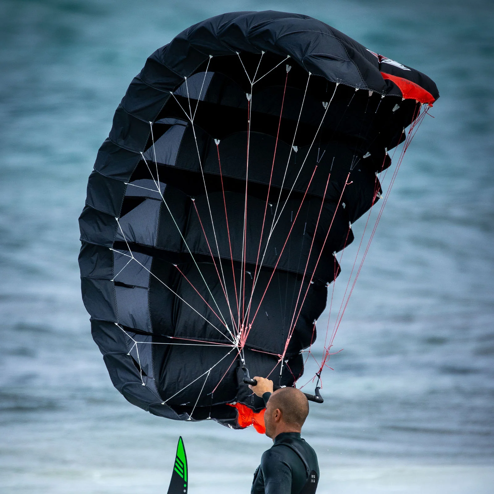F2 Parawing Move Pro Wingfoil Wing 5qm Schwarz - Image 10