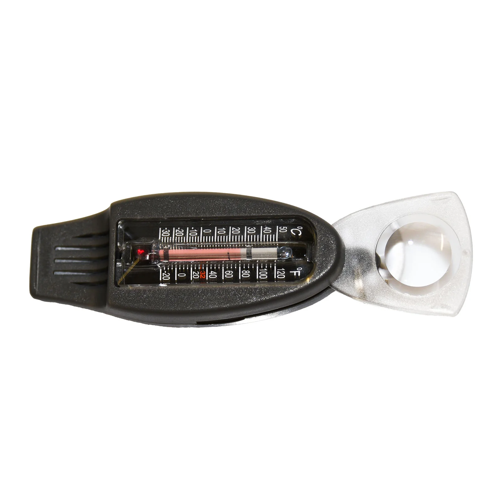 F2 Pfeife mit Kompass /Thermometer Grau - Image 2