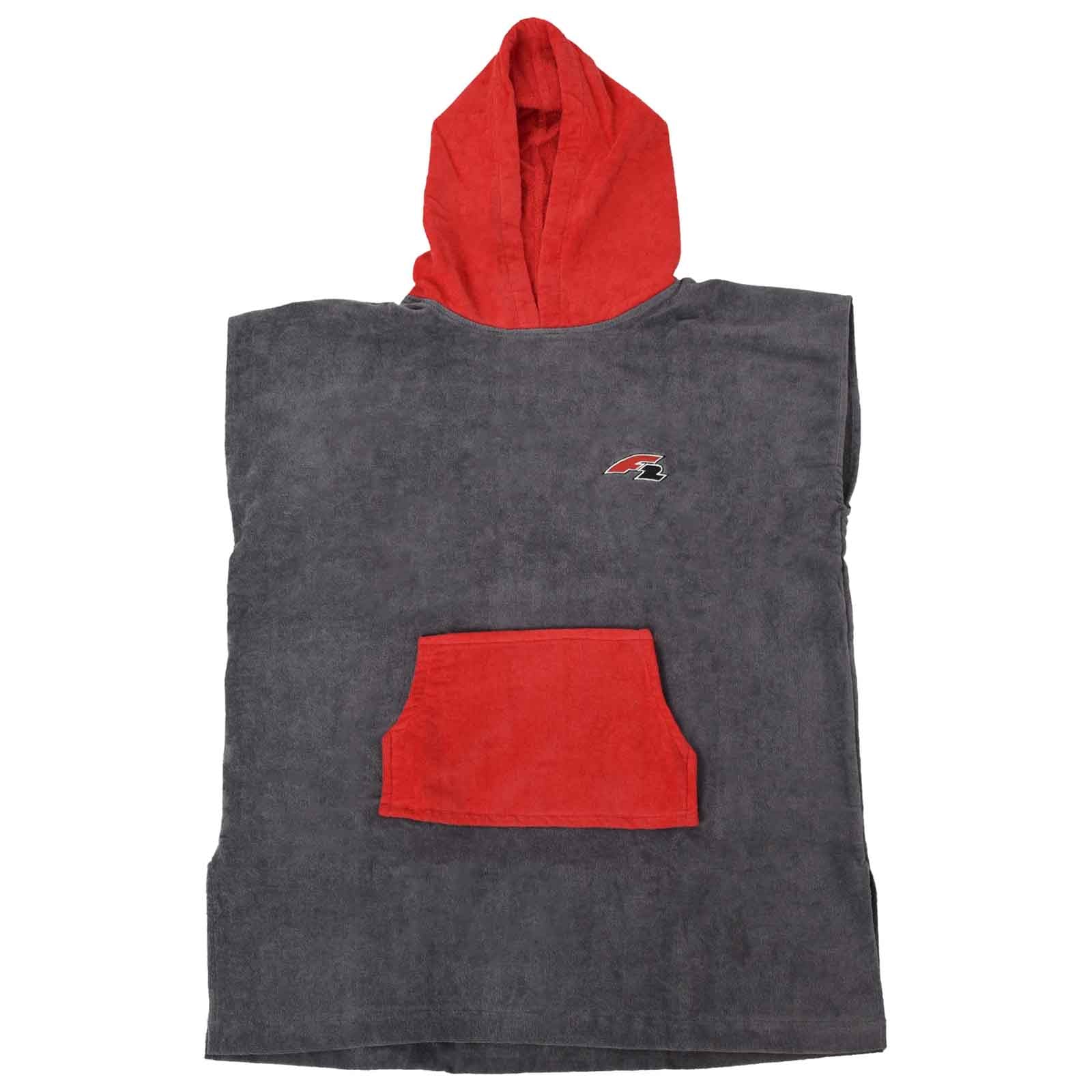 F2 Poncho "After Session Poncho" L/XL Grau - Image 6
