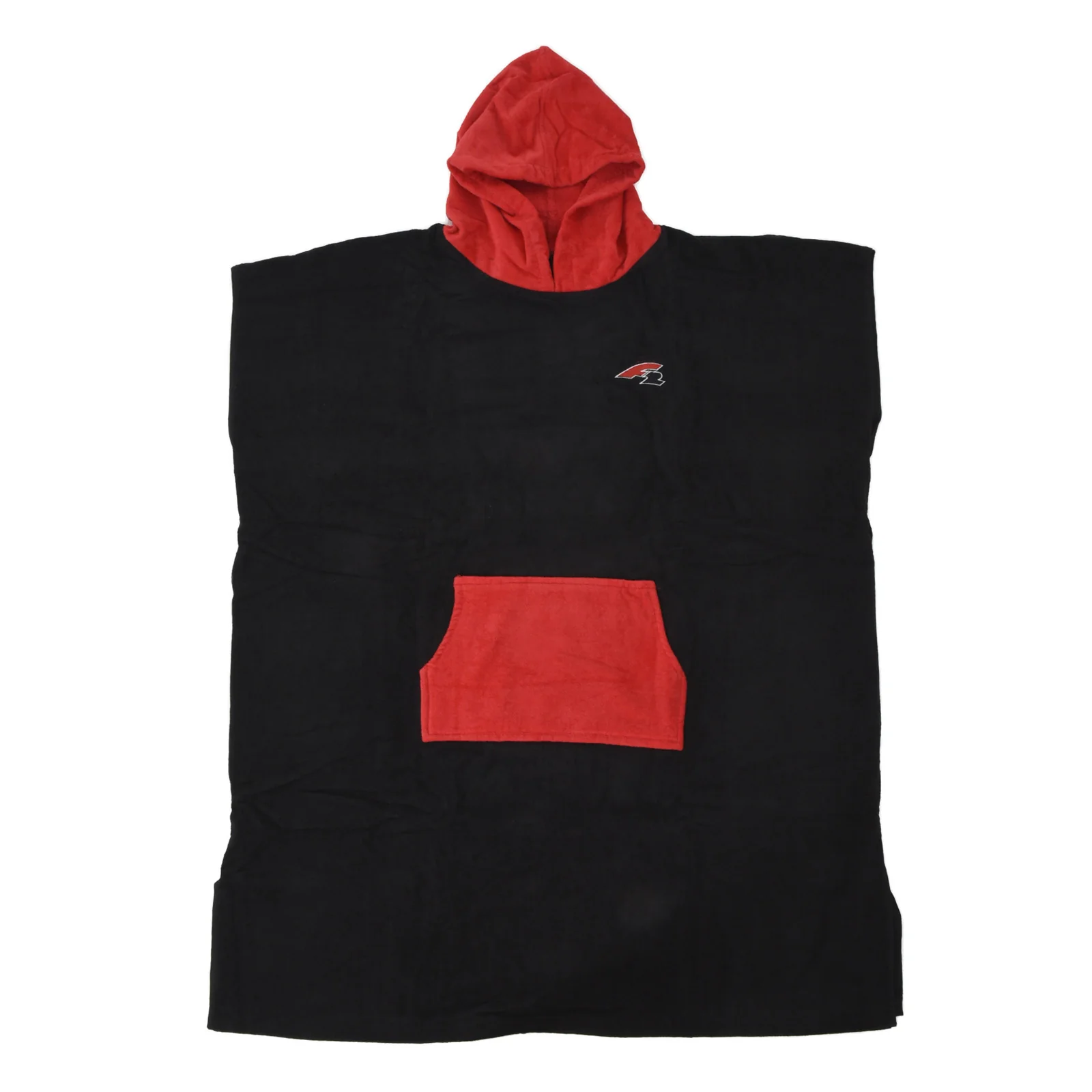 F2 Poncho "After Session Poncho" S/M Schwarz - Image 2