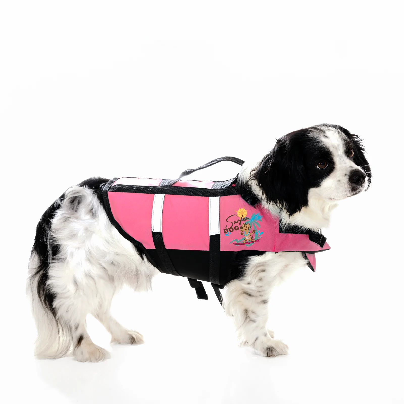 F2 Schwimmweste Hunde Weste bis 10kg S Pink - Image 2