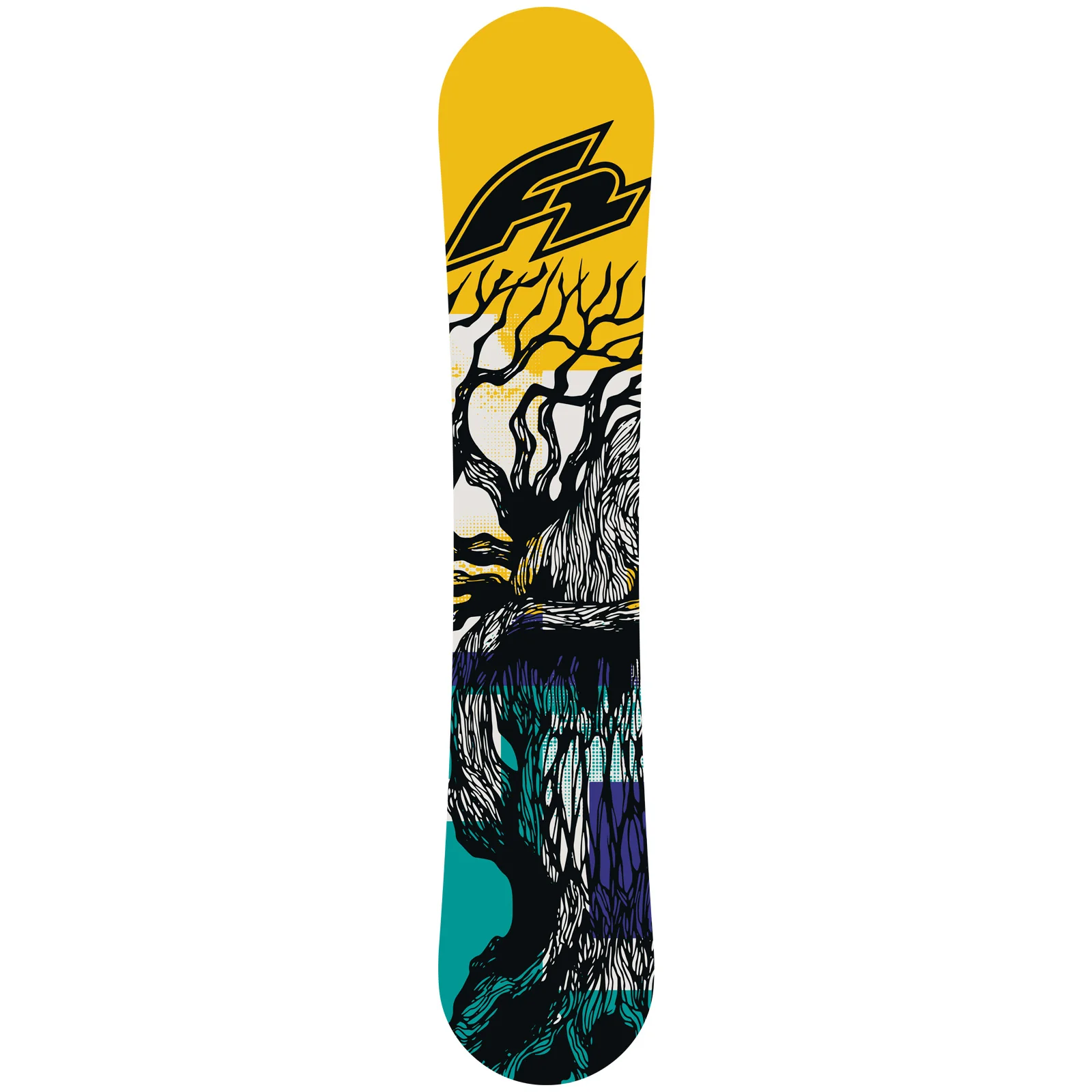 F2 Set Herren Snowboard Union Mustard 151cm mit Bindung Sonic Pro M - Image 3