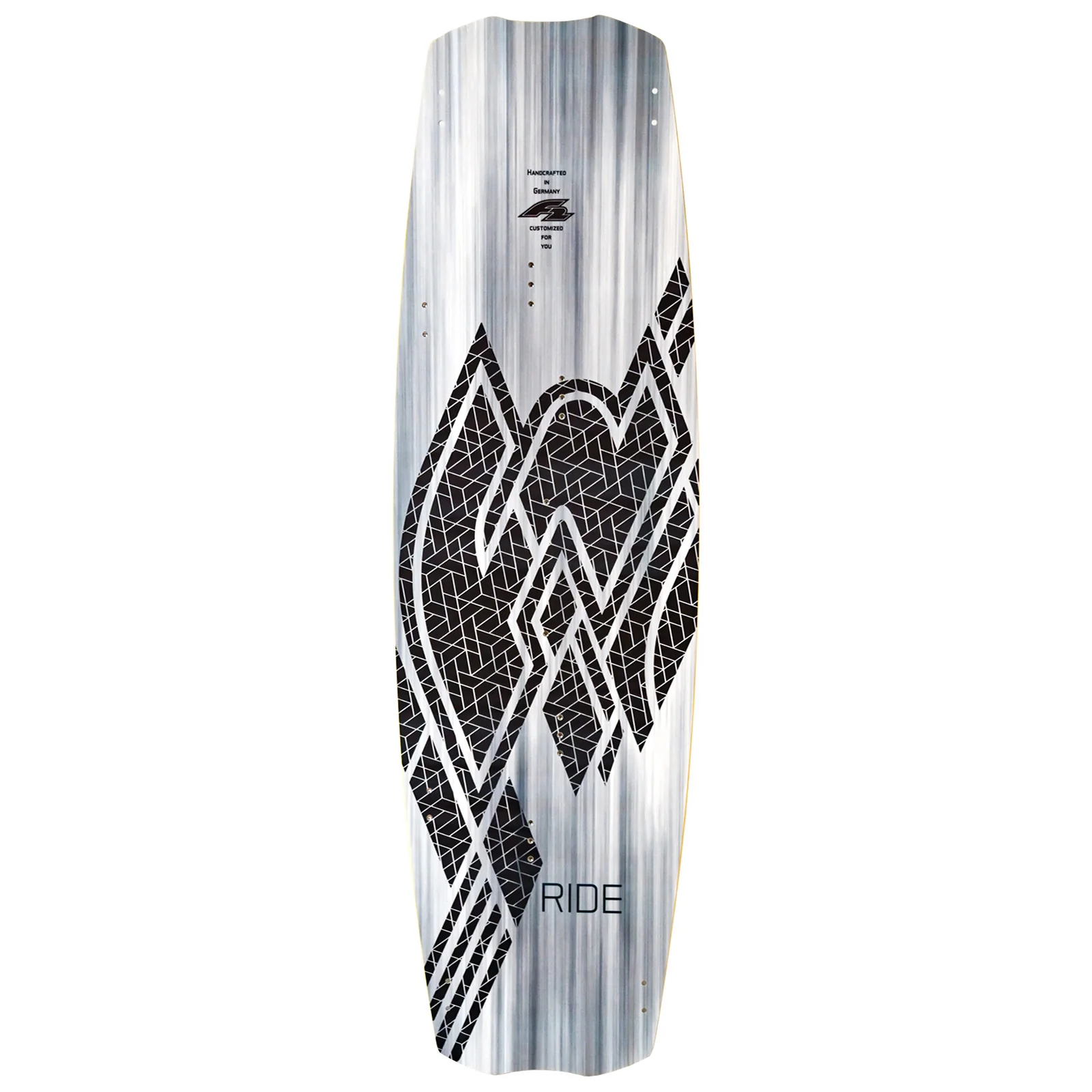 F2 Set Kite Ride V5 5qm + Kiteboard Ride White Icon 133cm + Control Bar  46cm - Image 10