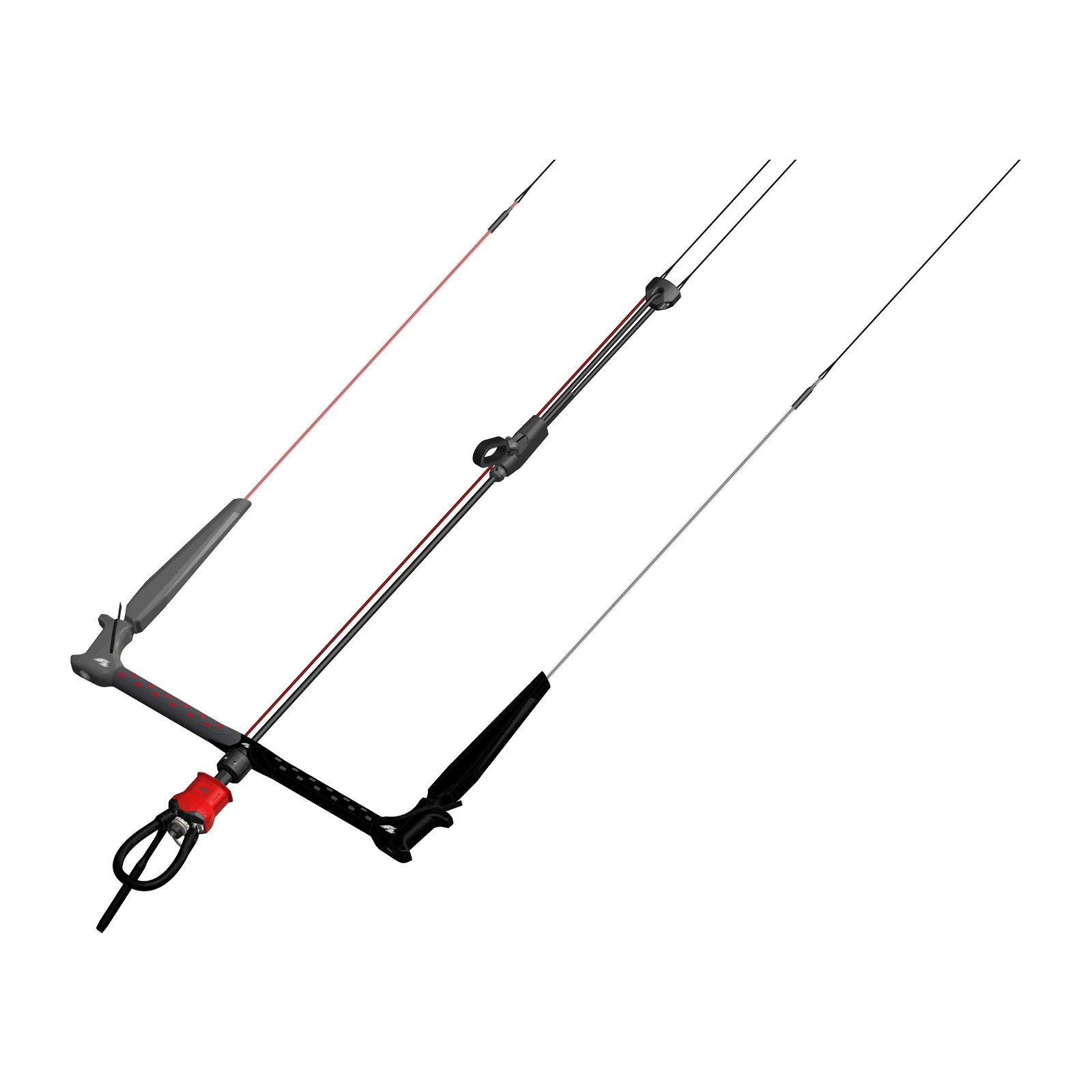 F2 Set Kite Ride V5 9qm + Kiteboard Air Wood 142cm + Control Bar 46cm - Image 5