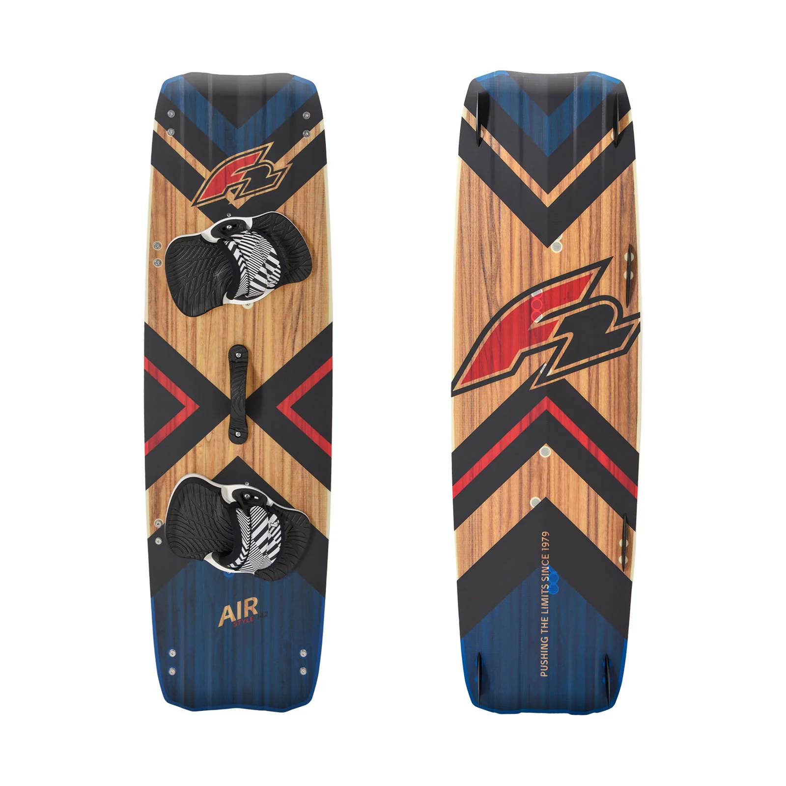 F2 Set Kite Sunset V1 7qm+Kiteboard Air Wood 142cm +Control Bar 46cm - Image 7