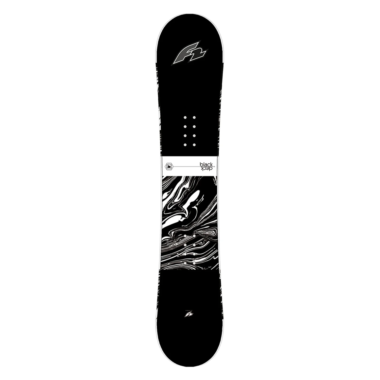 F2 Set Snowboard Blackdeck Schwarz 143cm + Sonic Pro Bindung M - Image 18