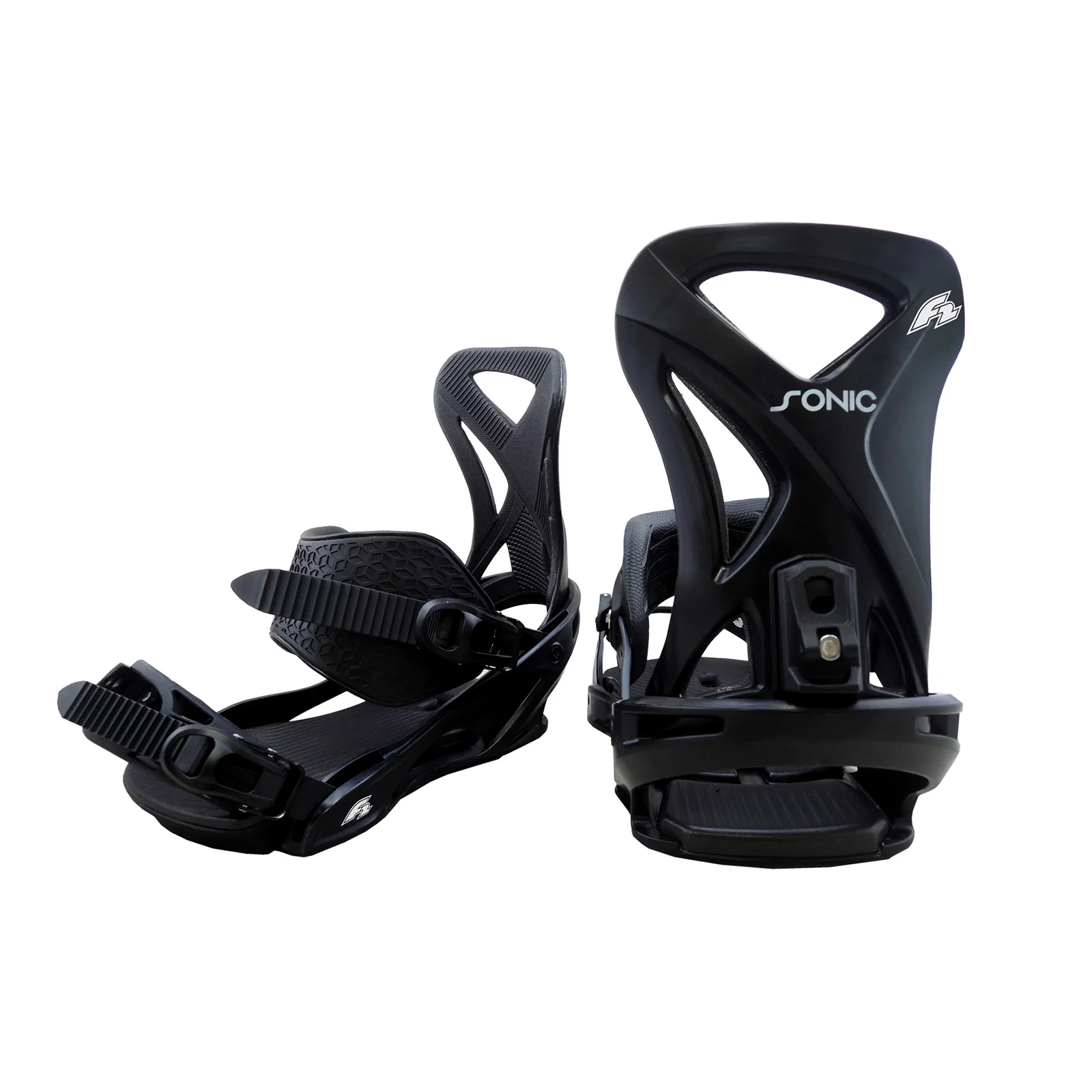 F2 Set Snowboard Blackdeck Schwarz 143cm + Sonic Pro Bindung M - Image 20