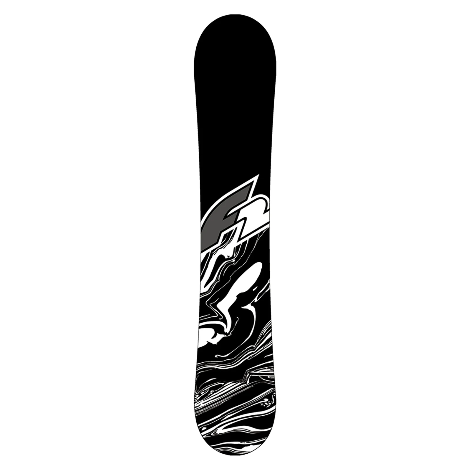 F2 Set Snowboard Blackdeck Schwarz 143cm + Sonic Pro Bindung M - Image 44