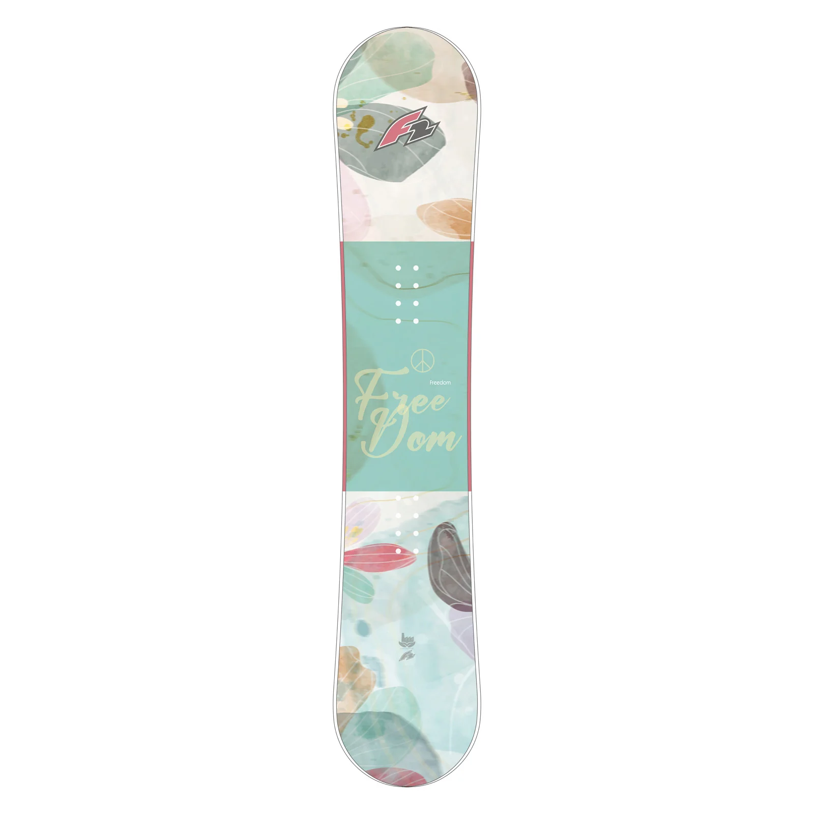 F2 Set Snowboard Junior Freedom Girl Mint 140cm + Pipe Bindung M - Image 10