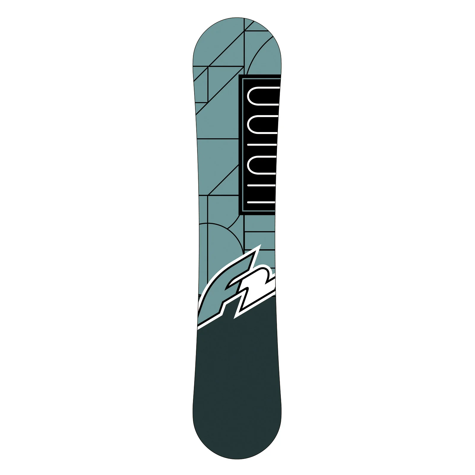 F2 Set Snowboard Junior Union Aqua 120cm + Pipe Bindung S - Image 15