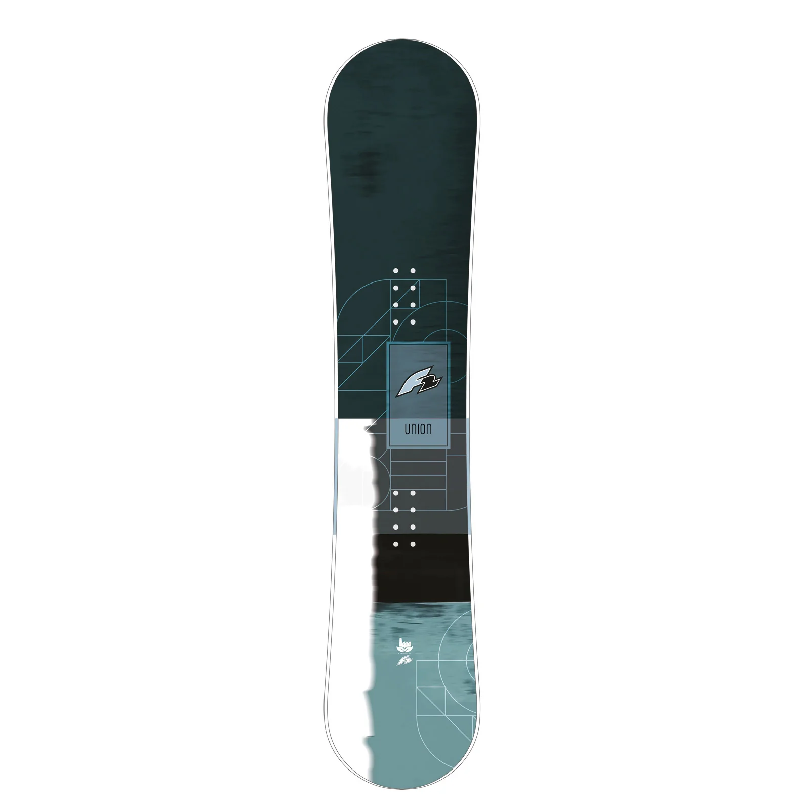 F2 Set Snowboard Junior Union Aqua 120cm + Pipe Bindung S - Image 6