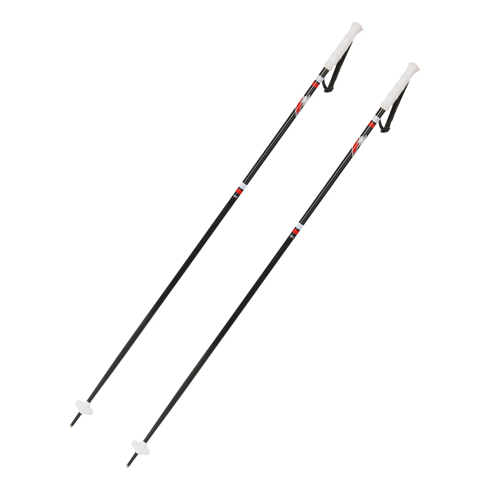 F2 SKI Stöcke Ski Pole - Aluminium 110 cm Schwarz - Image 4