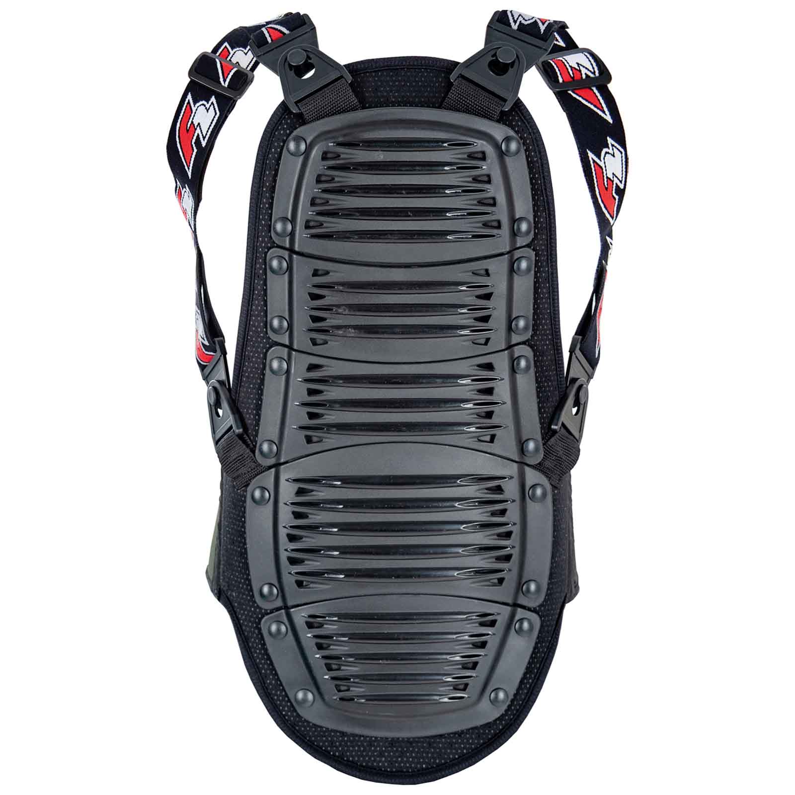 F2 Snowboard Rücken Protector Protection Shield - Hard M Schwarz