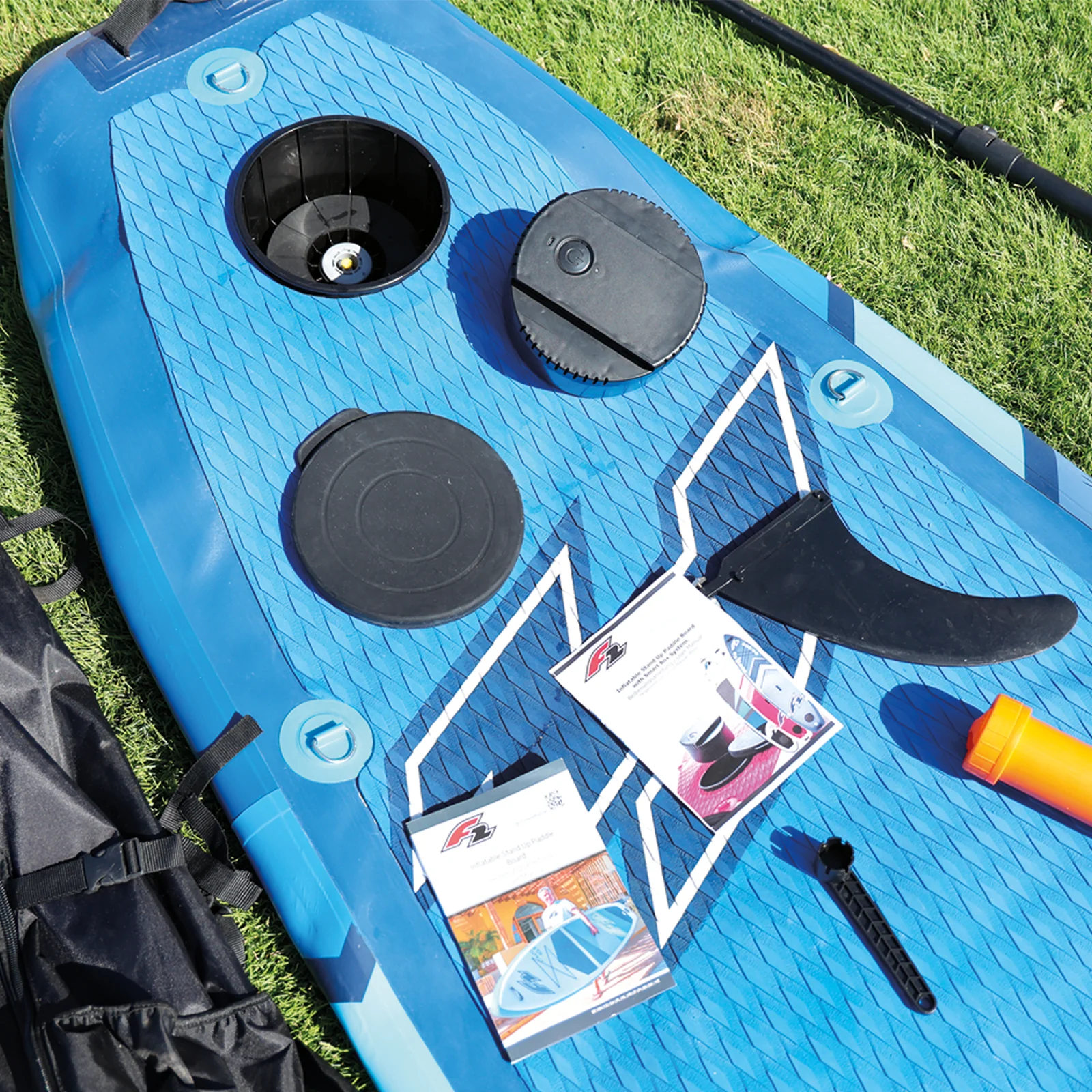 F2 Stand Up Paddling Smart Box Pump SUP 180mm Schwarz - Image 3