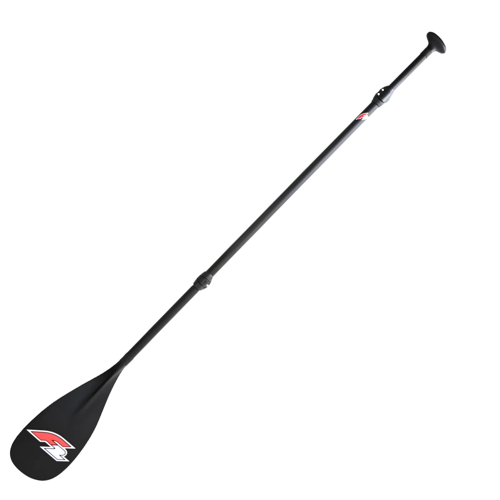 F2 SUP Paddel 90% Carbon Paddle 3-teilig 166-230cm Schwarz - Image 3