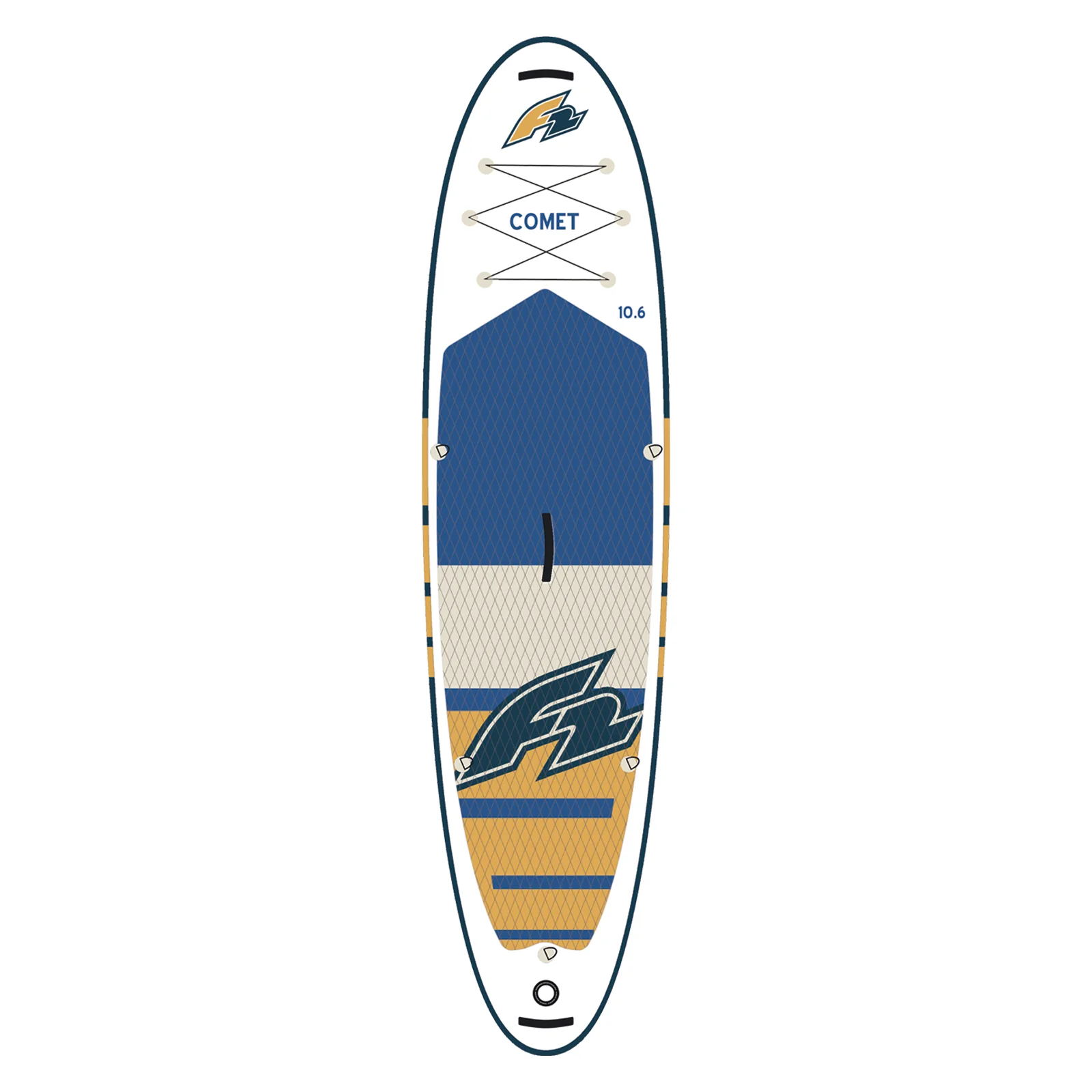 F2 SUP Stand Up Paddle Board Comet - Board only 323cm 10,6 Weiss