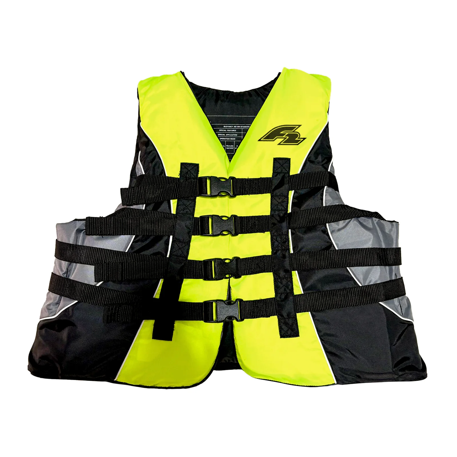 F2 SUP Weste Protection Vest Auftriebsweste Schwimmweste XS Gelb