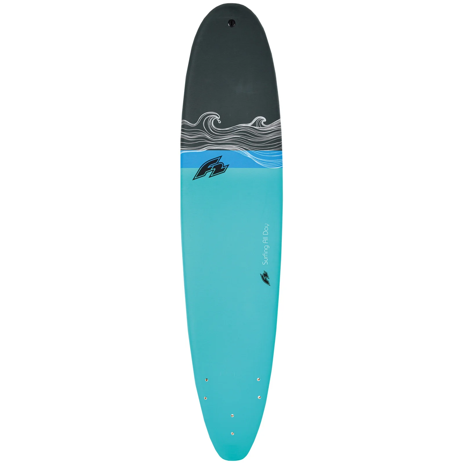 F2   Wellenreiter Softboard Epoxy  8 Türkis