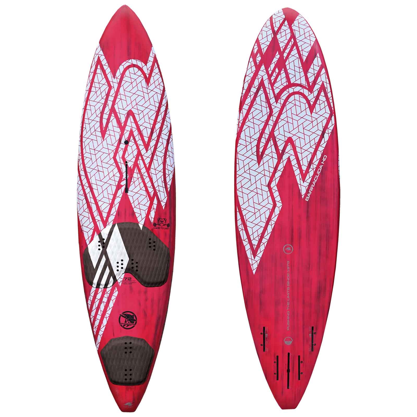 F2  Windsurfboard Barracuda HD 84 l Rot/Weiss - Image 13