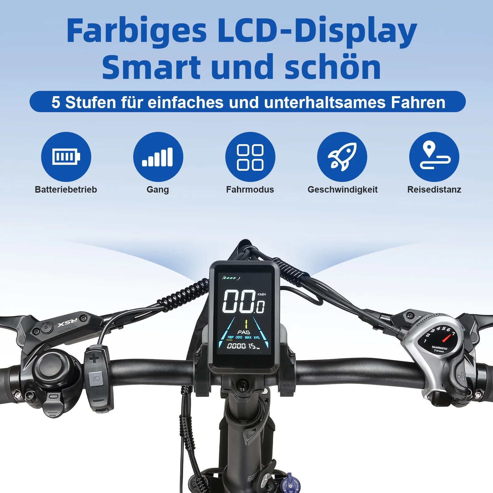 F6 20" 48V 250W Hinterradmotor 70Nm Drehmoment 48V18Ah Akku 120-140km Reichweite Faltbares E-Bike mi - Image 43