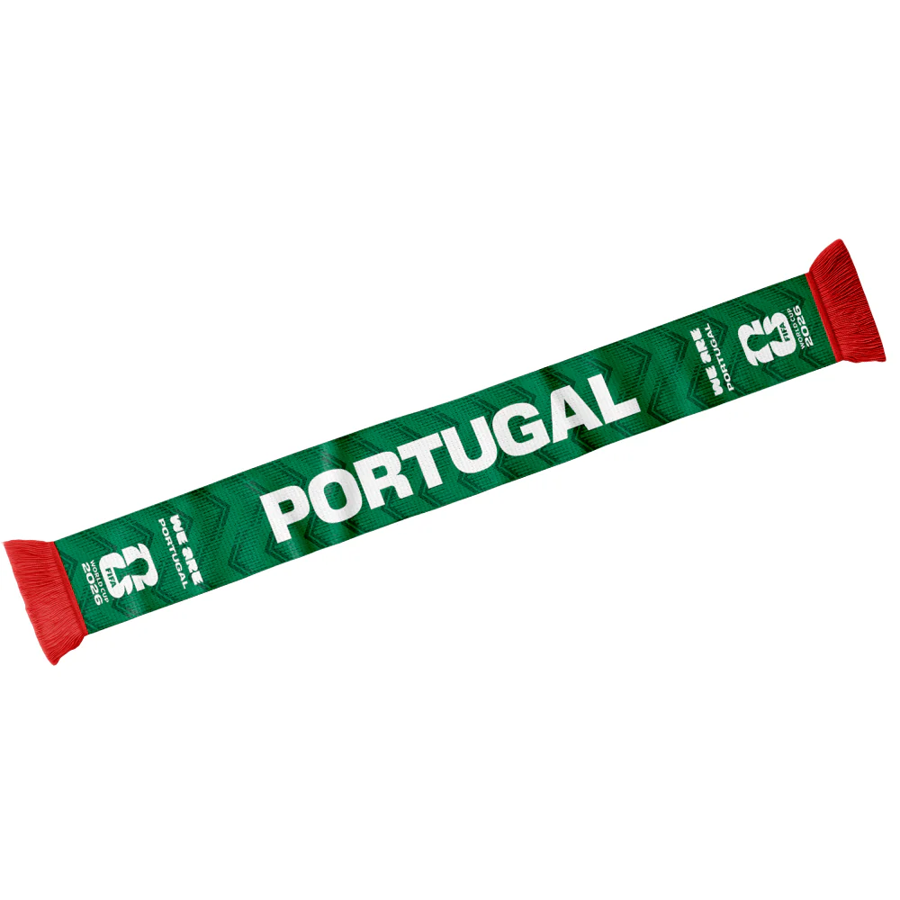 Fanschal Portugal WM26 18x140cm