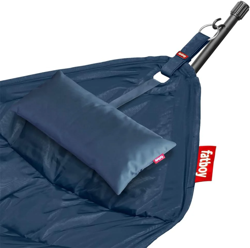 Fatboy Headdemock Deluxe Grau, Hängematte für Zwei, mit Metallgestell, Kissen, Abdeckung, Tragetasch - Image 13