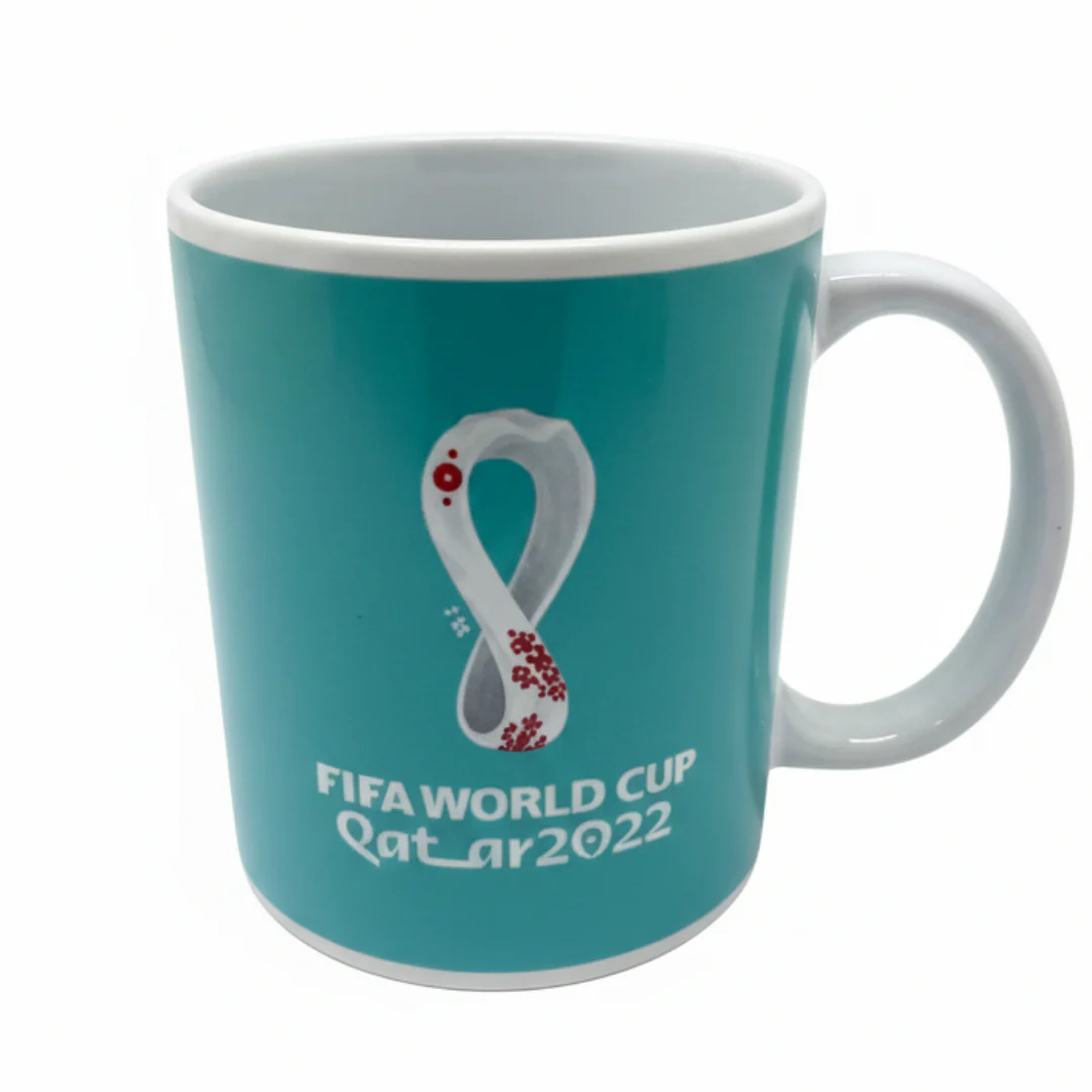 FIFA Fussball Weltmeisterschaft 2022 Qatar Becher 325 ml 456 Lizenzprodukt Tasse - Image 3