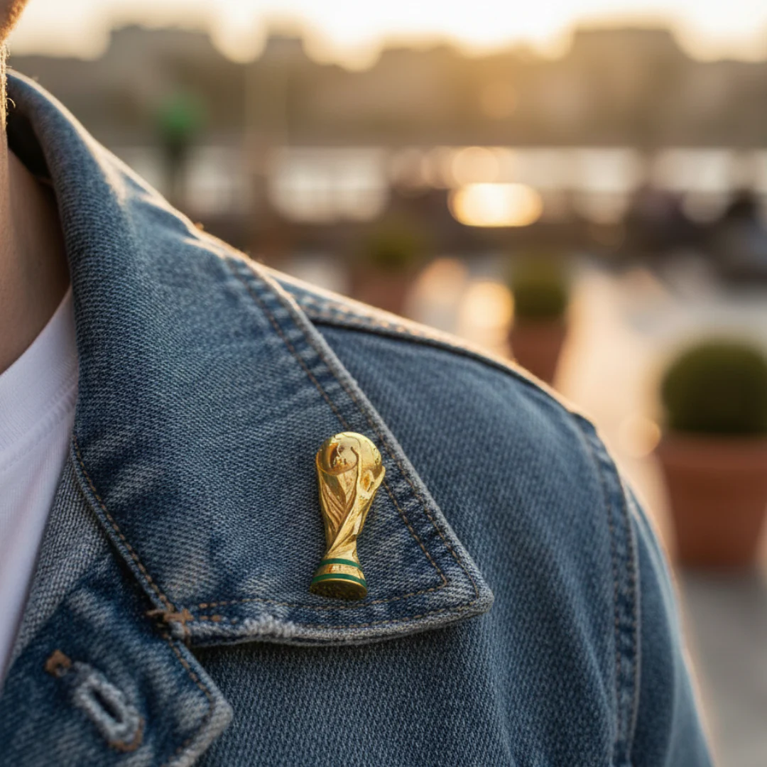 FIFA Fussball Weltmeisterschaft 2026 Trophy Pin 357 Lizenzprodukt Anstecknadeln - Image 4
