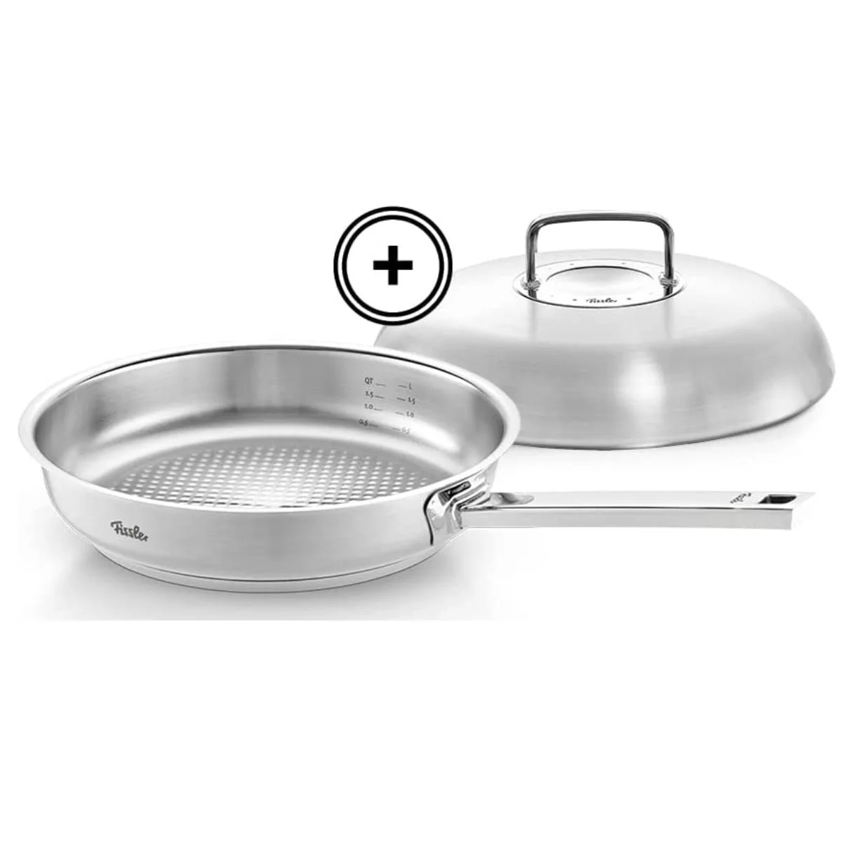 Fissler Pfanne 28cm + Hochraumdeckel 28cm