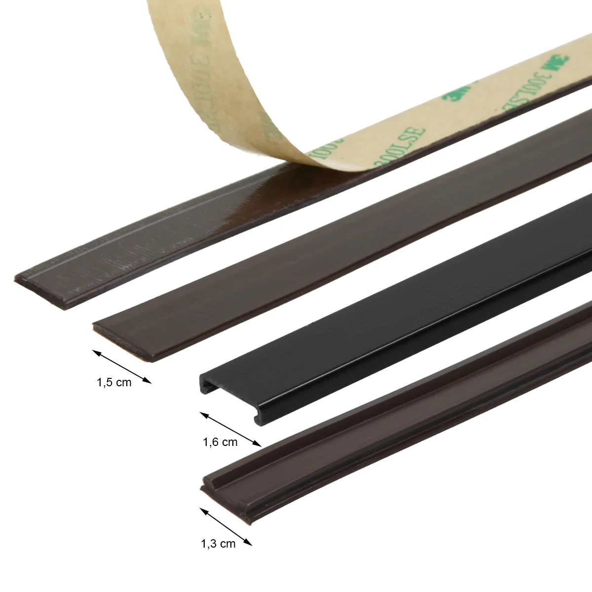 Fliegengitter Schwarz 130x150 cm aus PVC und Fiberglasgewebe - Image 5