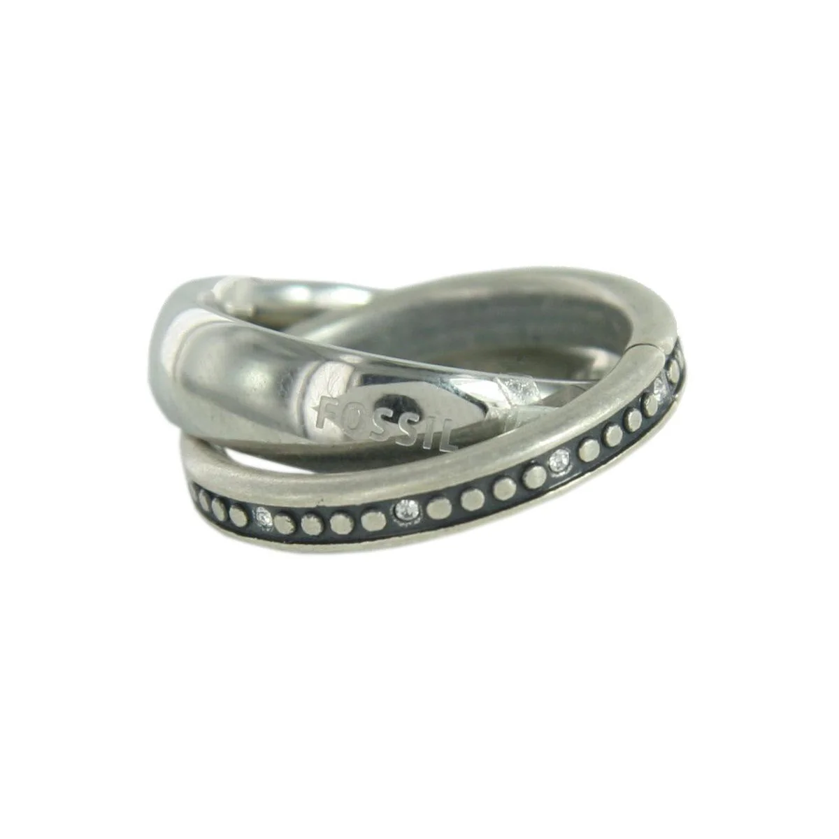 Fossil Damen Edelstahl Ring JF84715040 - Image 2