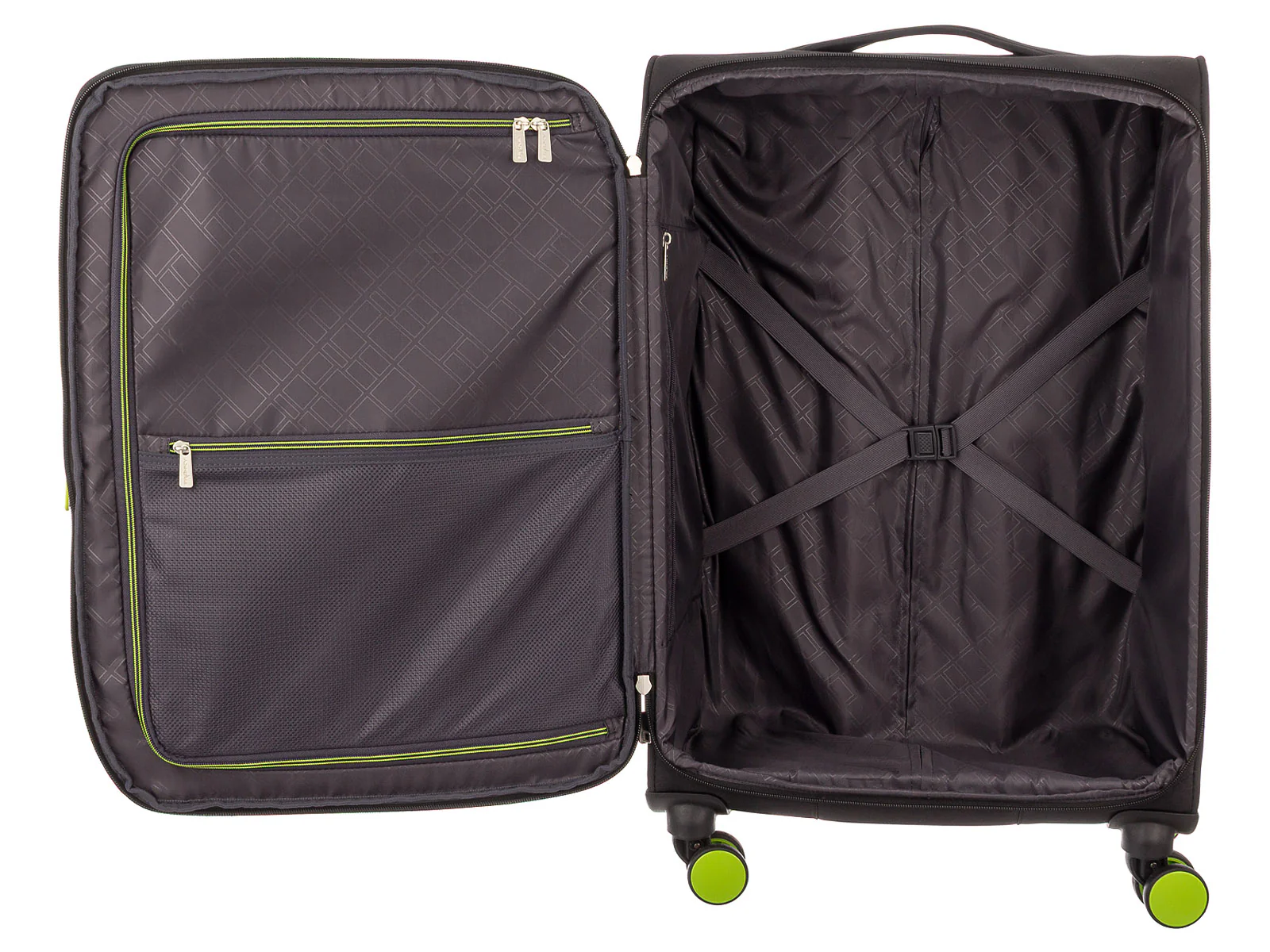 Franky 4er Koffer SET Gr. L/M/S Beutycase Reisegepäck T27-F Spinner mit Dehnfalte multicolor/black - Image 29