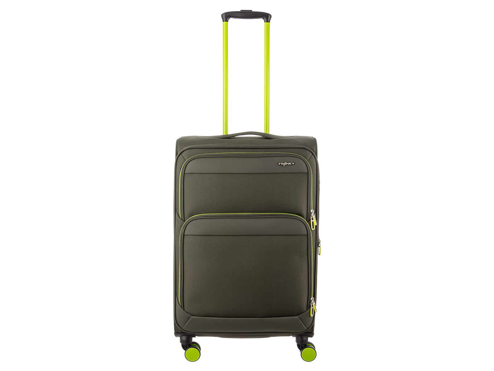 Franky 4er Koffer SET Gr. L/M/S Beutycase Reisegepäck T27-F Spinner mit Dehnfalte multicolor/black - Image 35