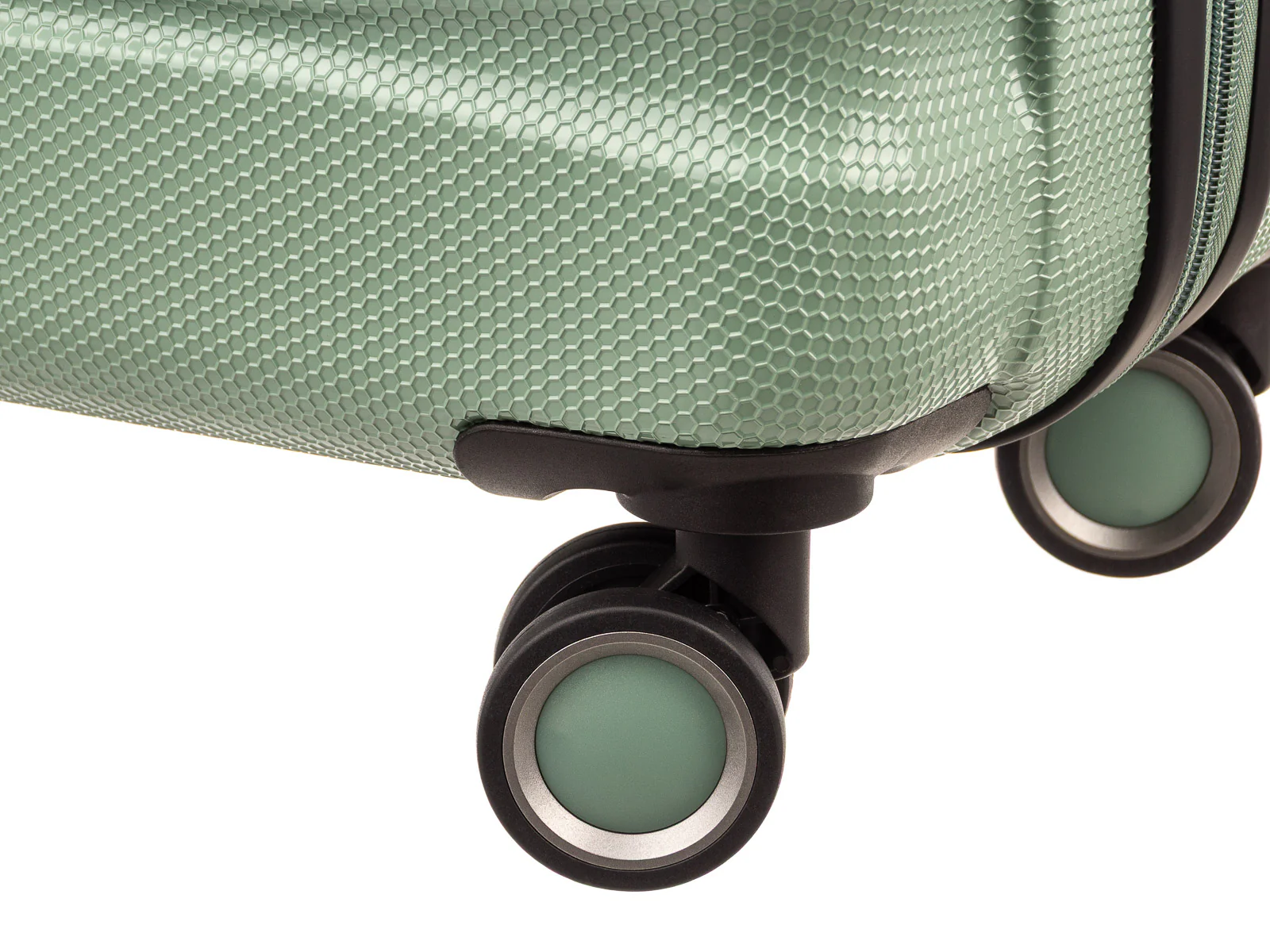 Franky 75er Spinner Dehnfalte ABS13 Hartschalenkoffer mit TSA-Schloss green II - Image 8