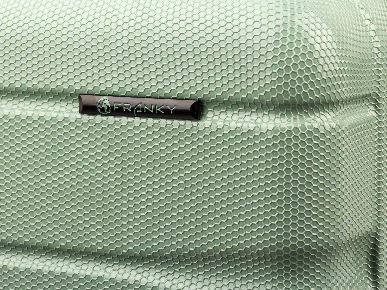 Franky 75er Spinner Dehnfalte ABS13 Hartschalenkoffer mit TSA-Schloss green II - Image 9