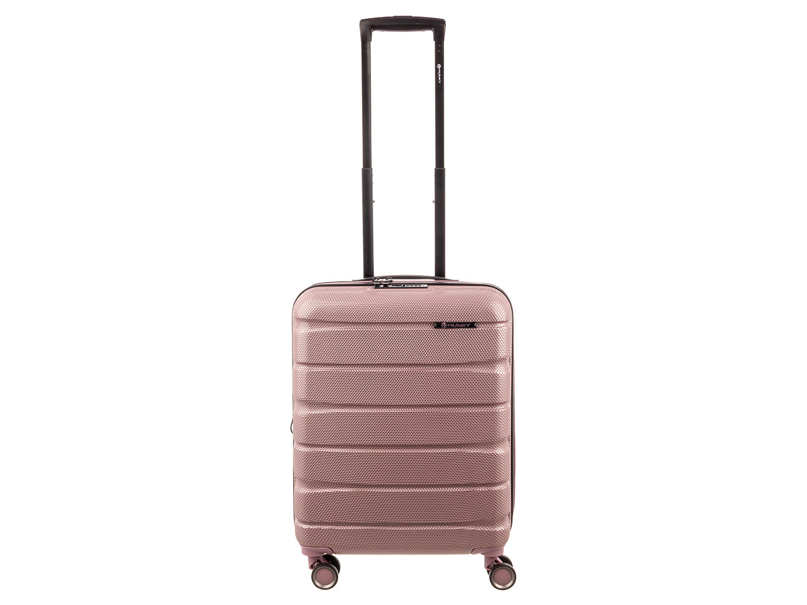 Franky ABS13 55er Trolley Dehnfalte Hartschale shiny rose