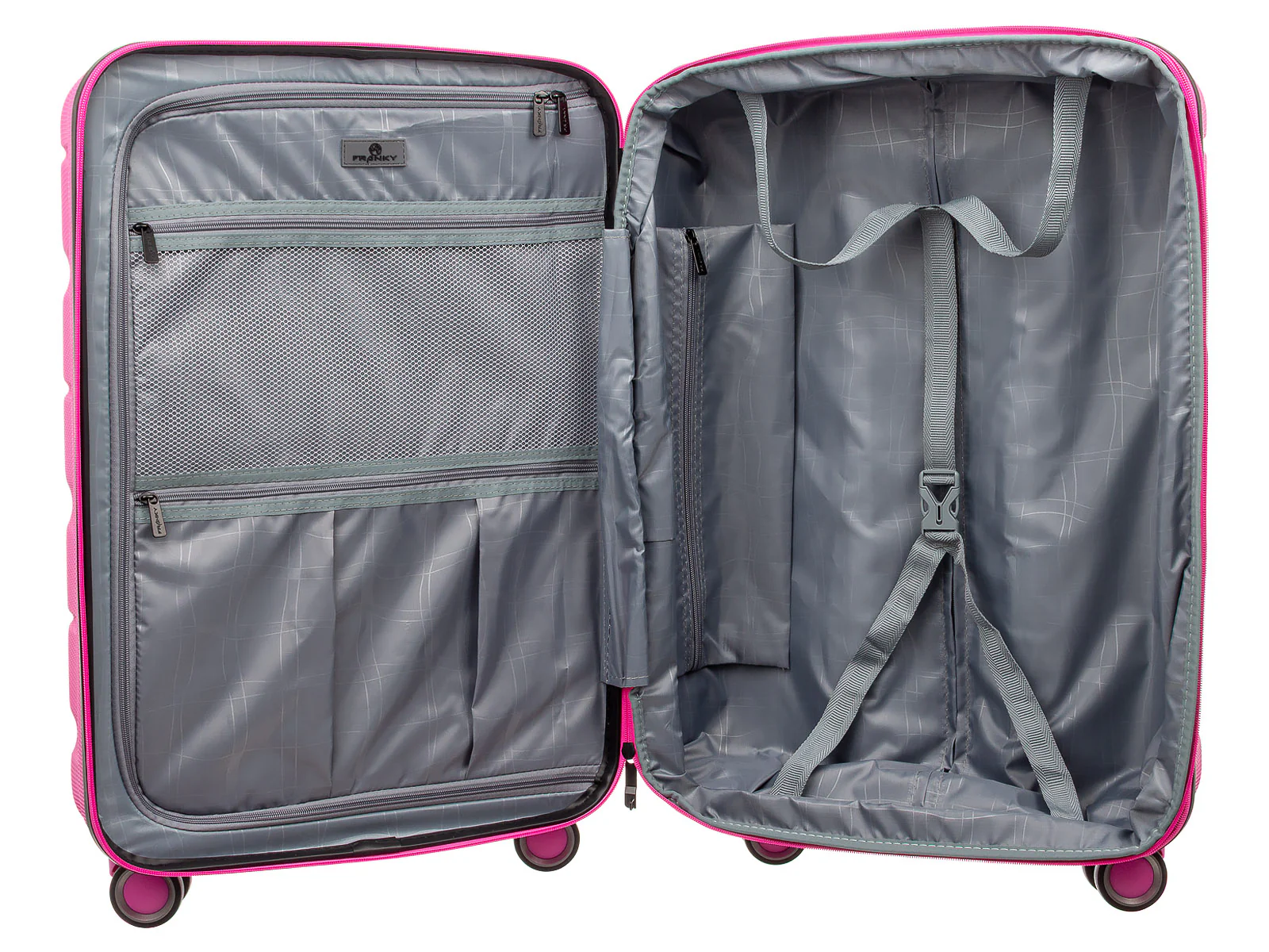 Franky ABS13 55er Trolley Dehnfalte Hartschale shiny rose - Image 85