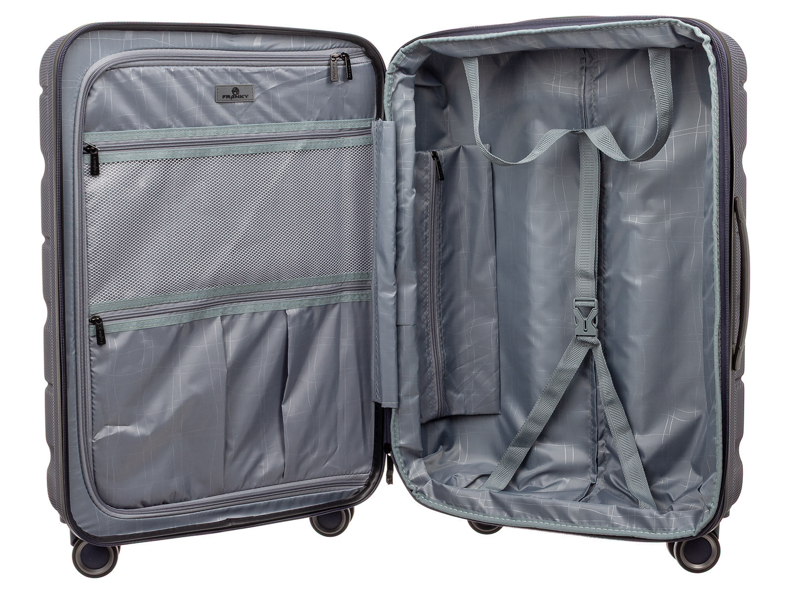Franky ABS13 66er Trolley Dehnfalte Hartschale shiny rose - Image 100