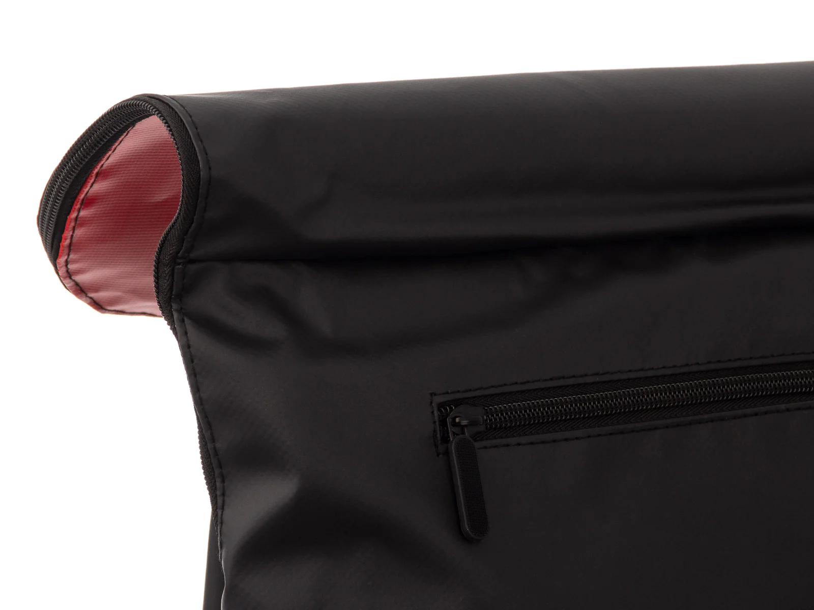 Franky ER09T Einkaufsroller Einkaufstrolley Fahrradtasche Klicksystem schwarz/rot - Image 8