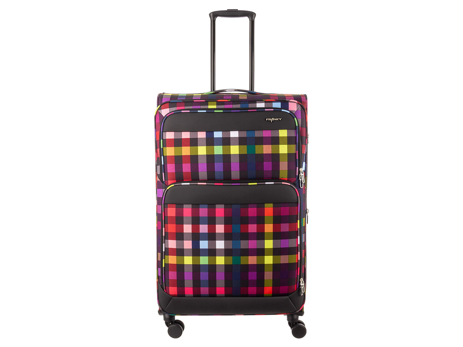 Franky Koffer Gr. L Reisegepäck T27-F Spinner 75er mit Dehnfalte teal/turquise - Image 11