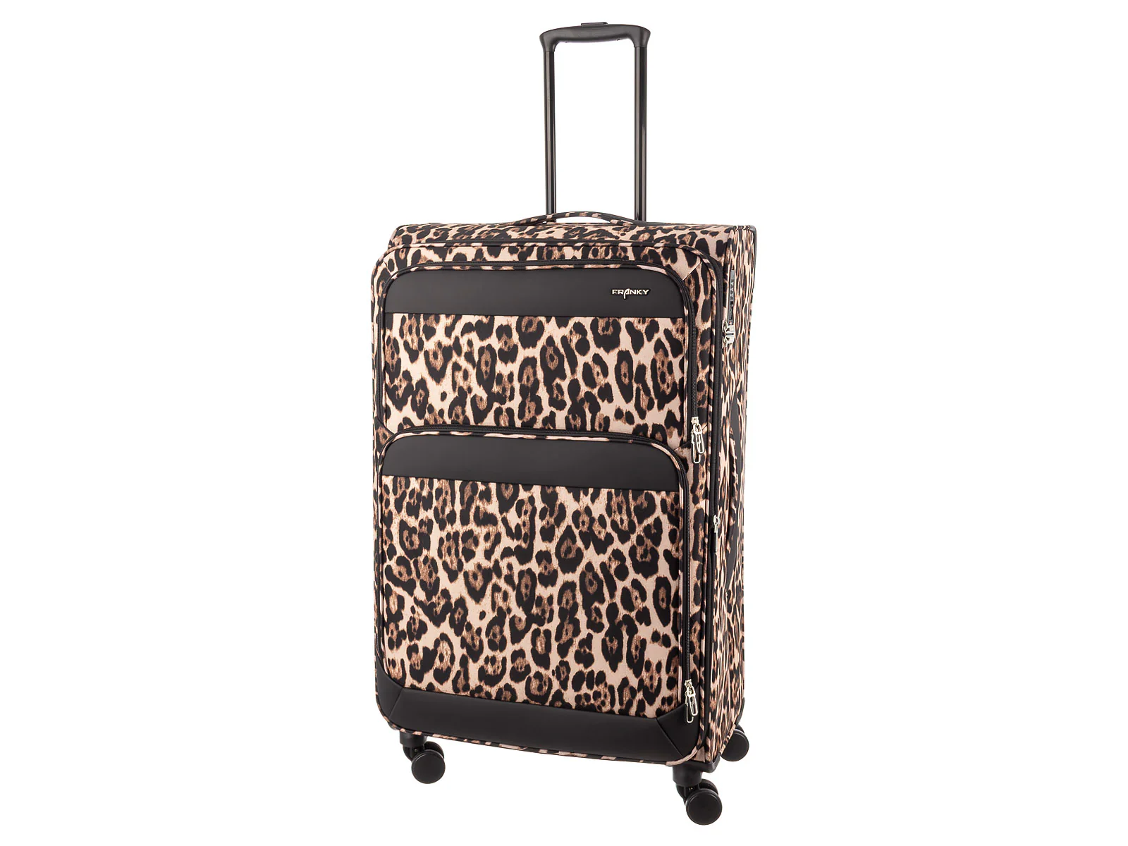 Franky Koffer Gr. L Reisegepäck T27-F Spinner 75er mit Dehnfalte teal/turquise - Image 9