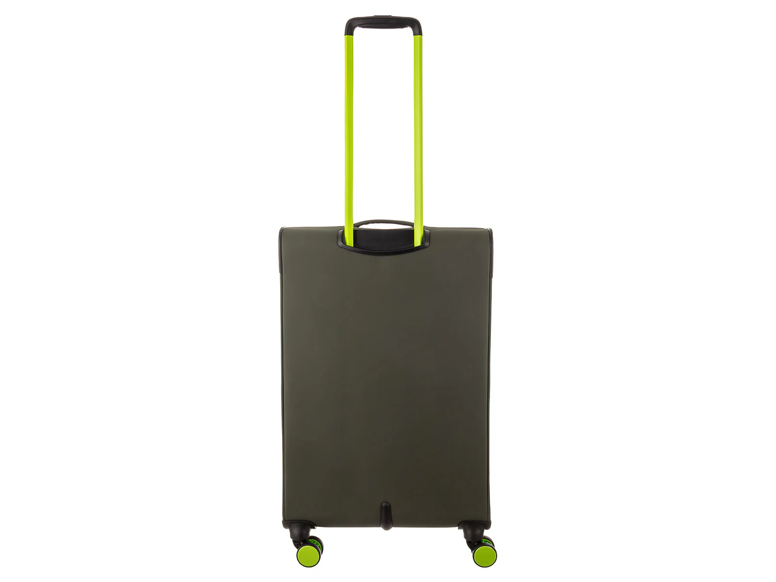 Franky Koffer Gr. M Reisegepäck T27-B Spinner 65er mit Dehnfalte black/green - Image 36
