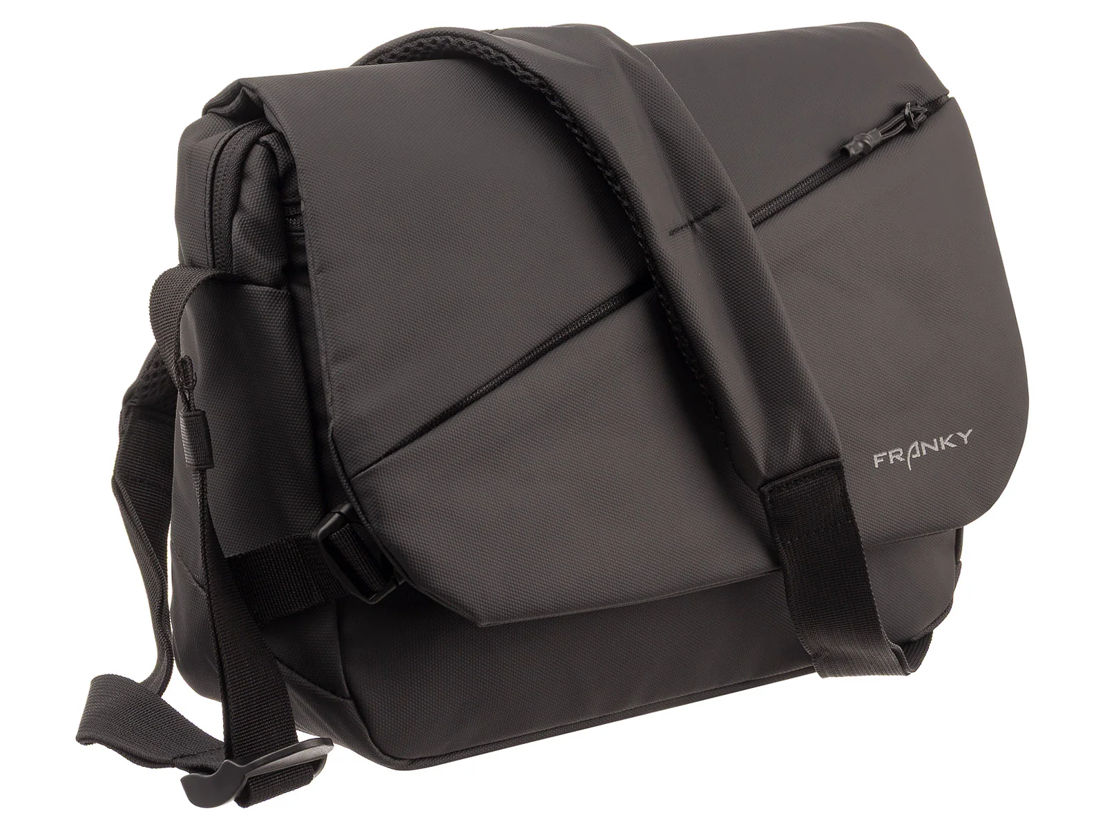 Franky Überschlag Tasche CT17-L-B Messenger black - Image 2