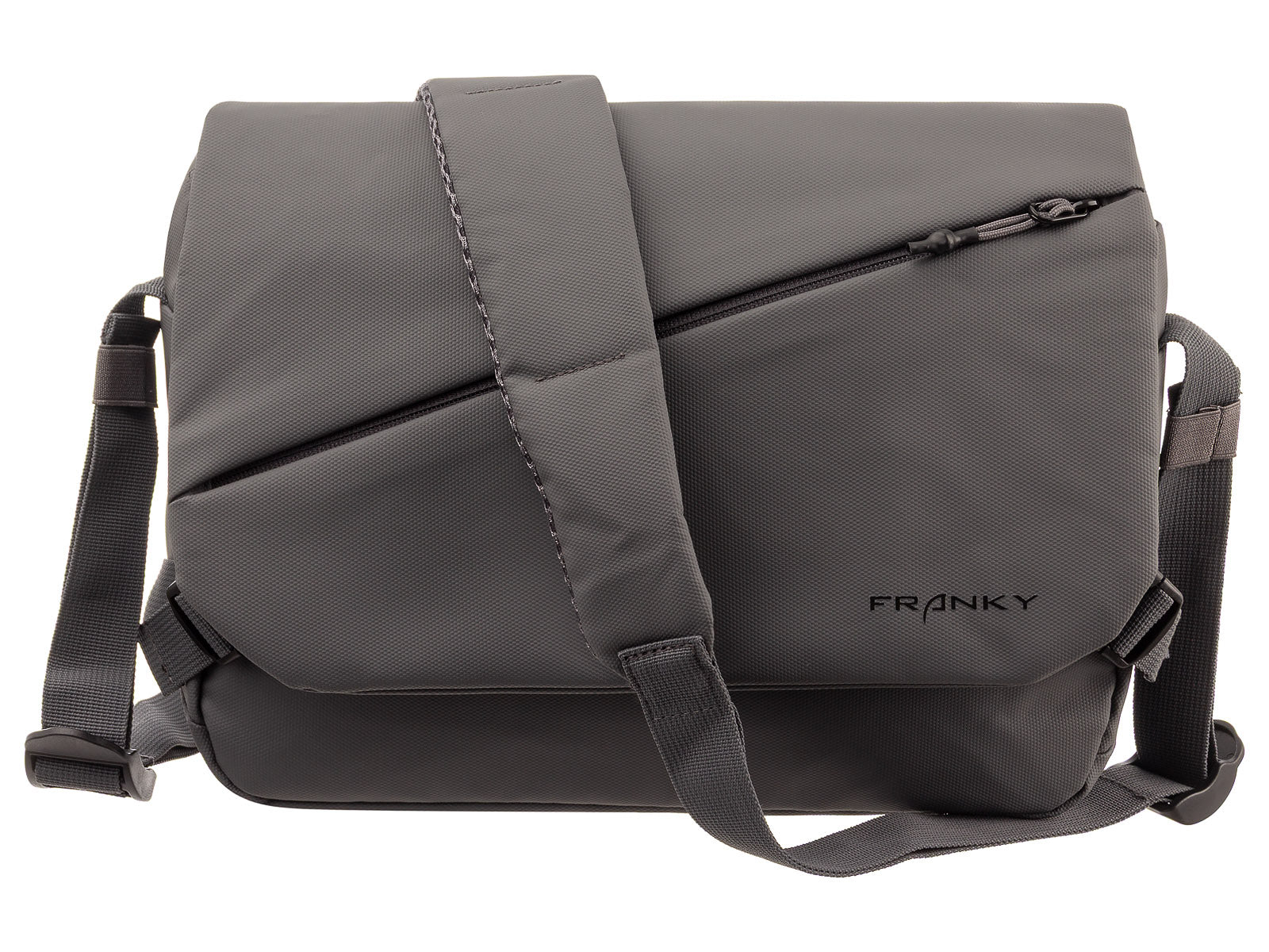 Franky Überschlag Tasche CT17-M-B Messenger black - Image 3