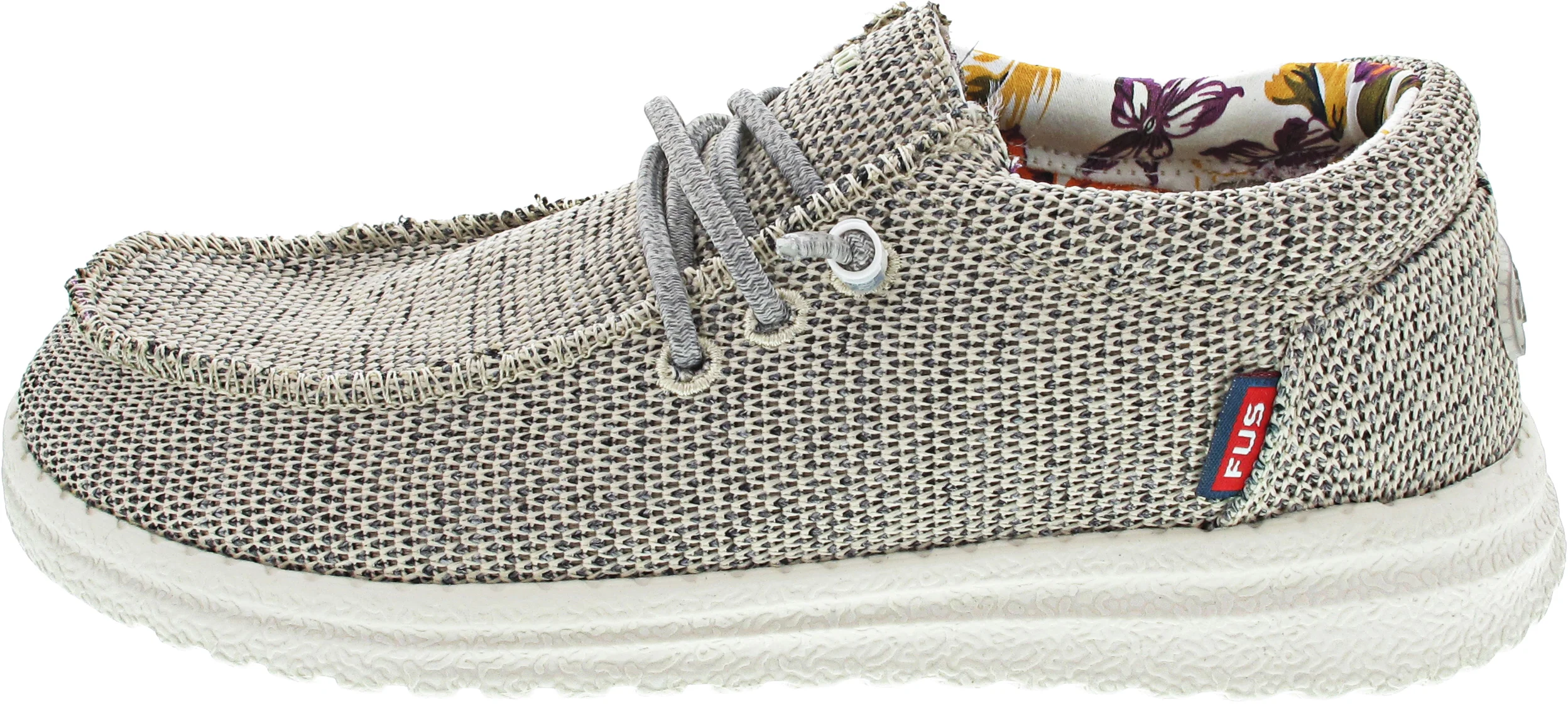 Fusion sportlicher Schnürer Beige